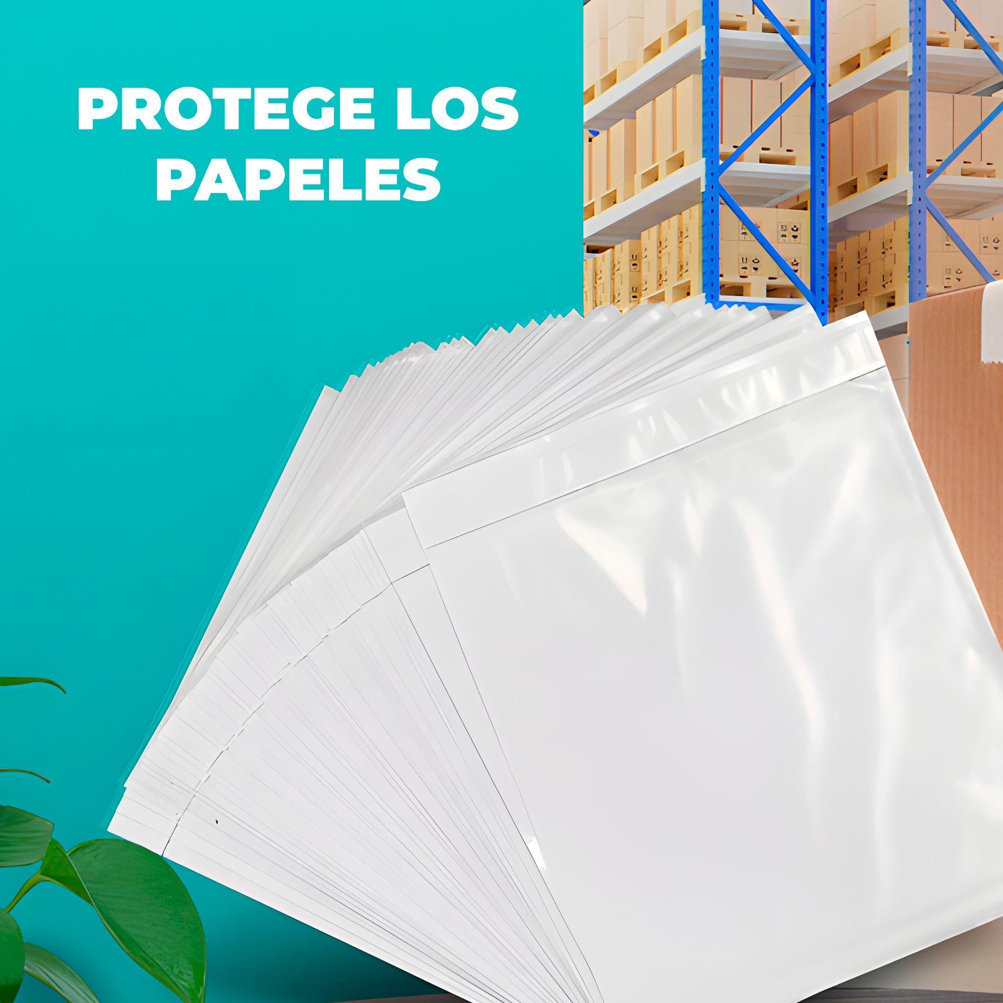 100 Bolsas Oficio Embalaje Transparente Envíos 18 X 24 Cm-4