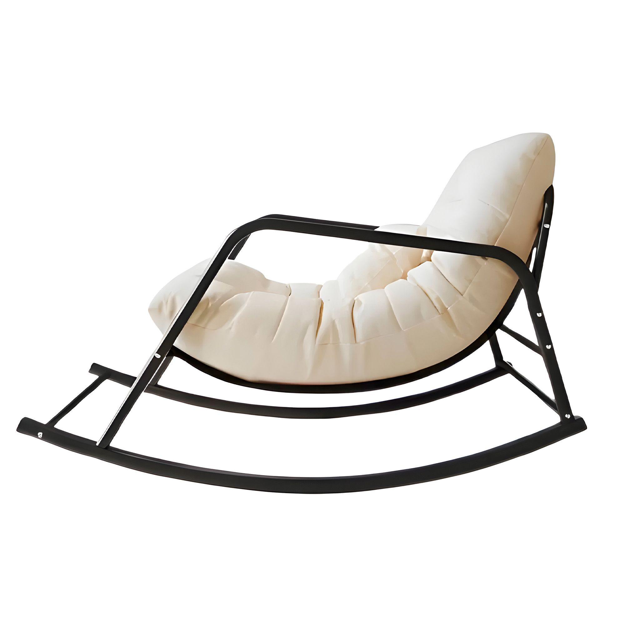 Sillones Mecedores Moderna Compactas 117 X 90 X 70 Cm-1