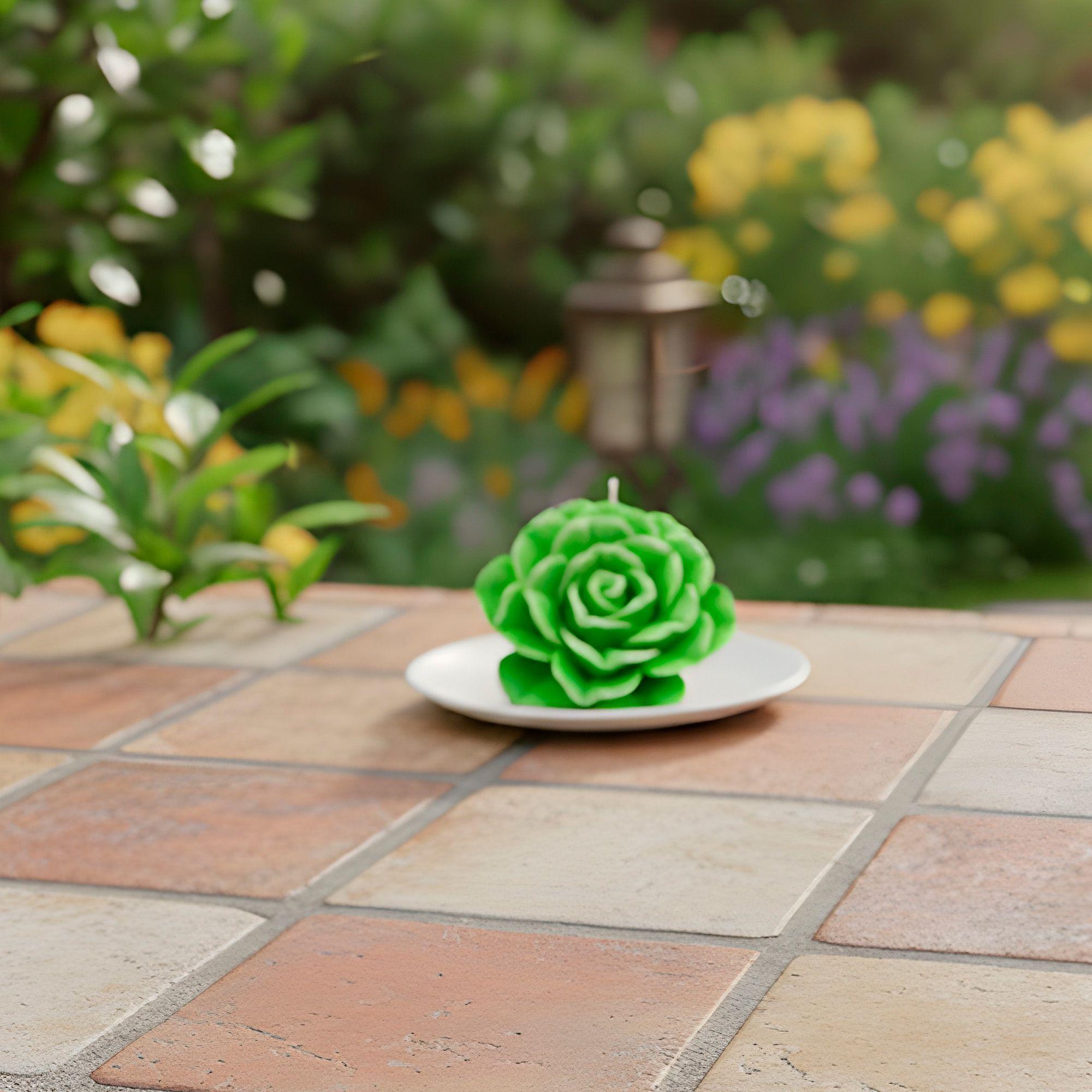 3 Moldes Silicona Rosas Velas 6 X 2 Cm-4