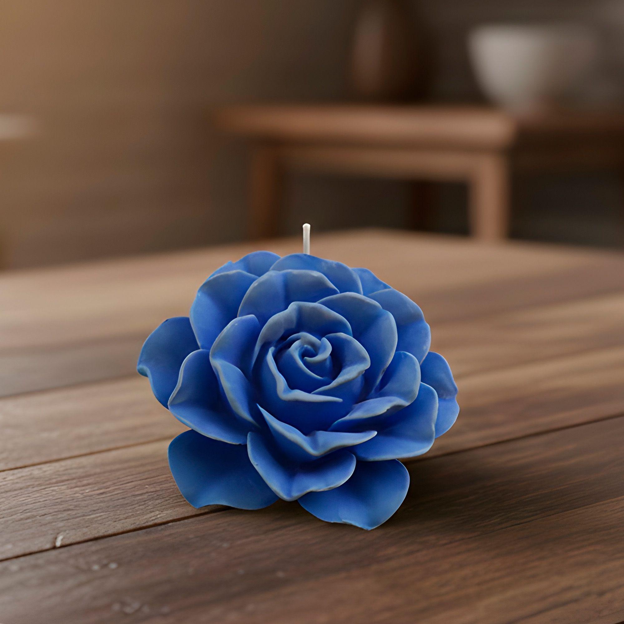 3 Moldes Silicona Rosas Velas 6 X 2 Cm-7