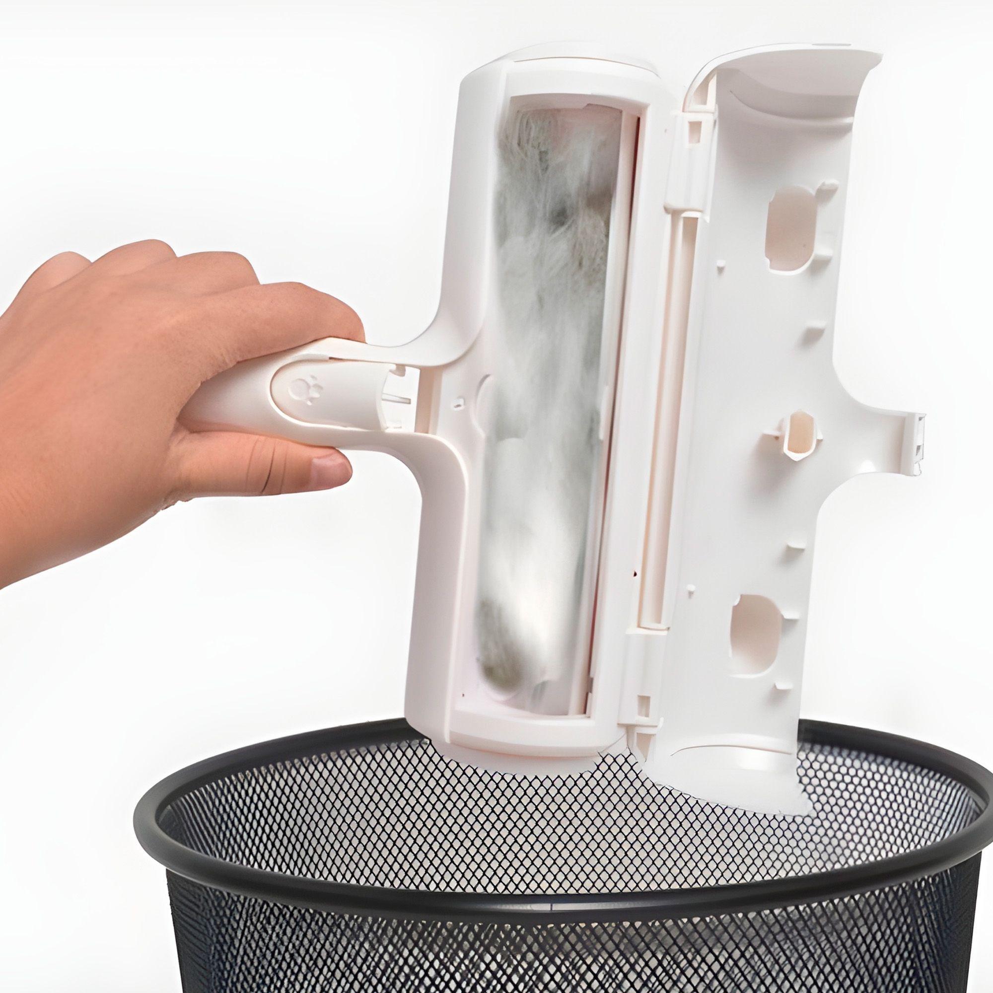 Cepillo Removedor Quita Pelos Pelusa Mascota Rodillo Mueble-5