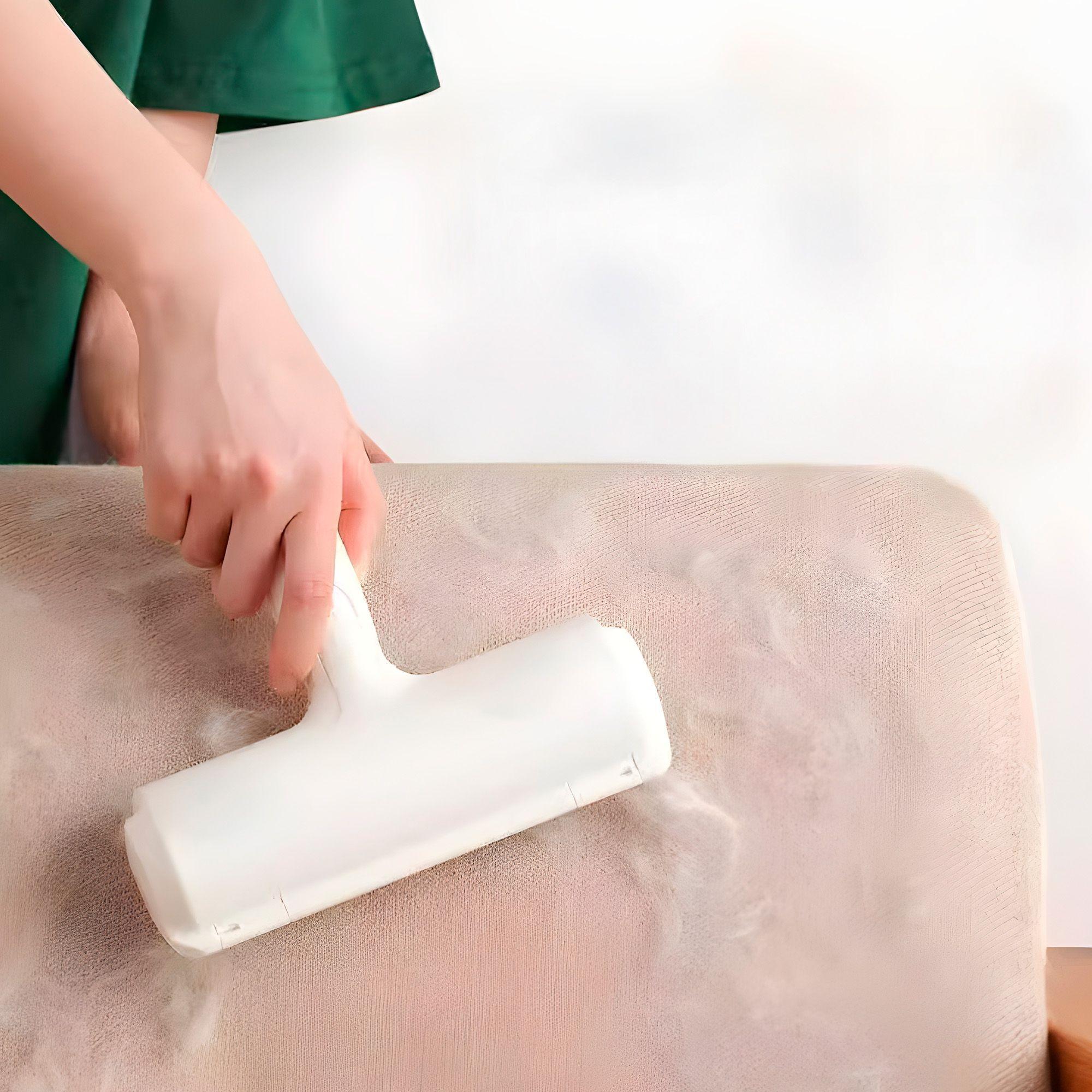 Cepillo Removedor Quita Pelos Pelusa Mascota Rodillo Mueble-6