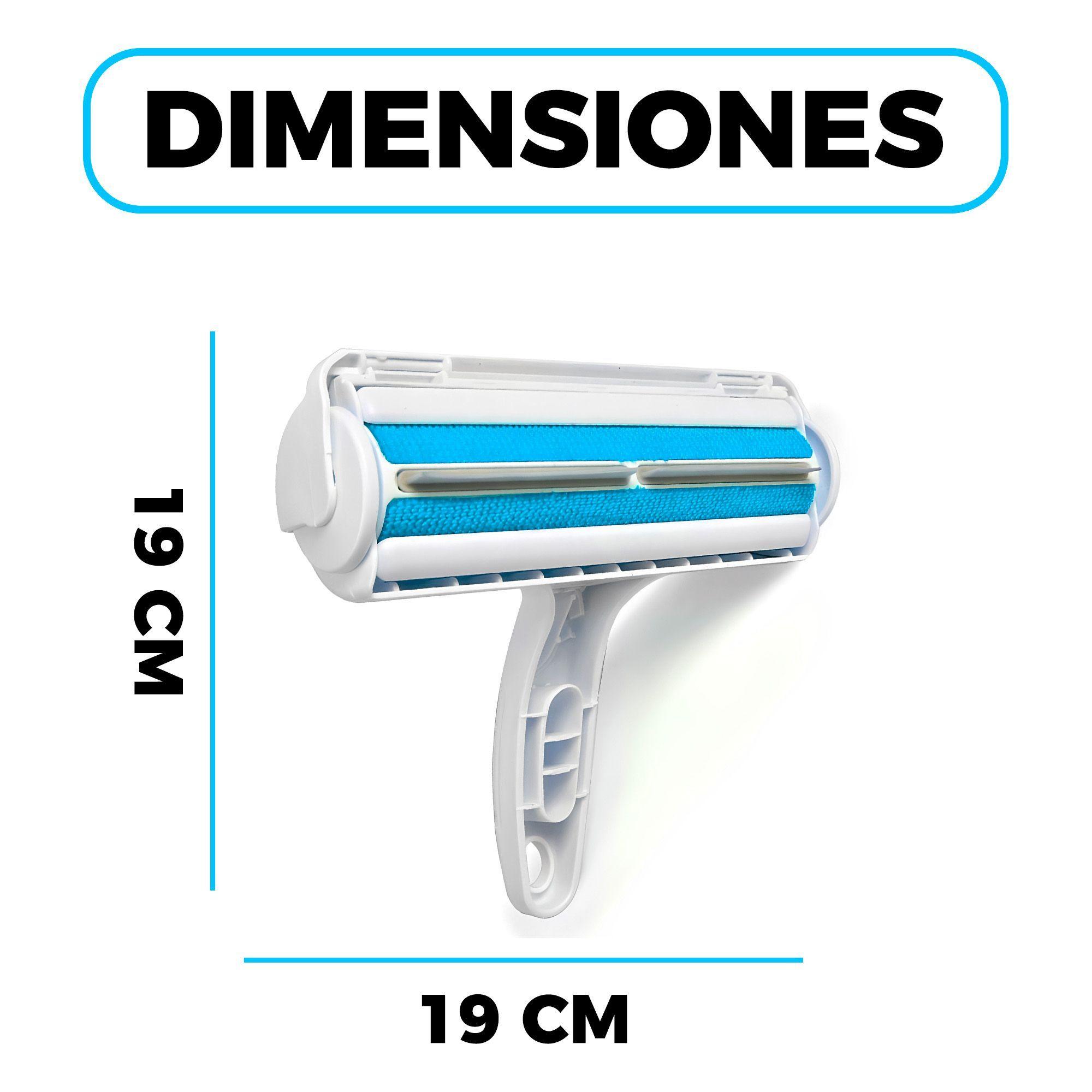 Cepillo Removedor Quita Pelos Pelusa Mascota Rodillo Mueble-9