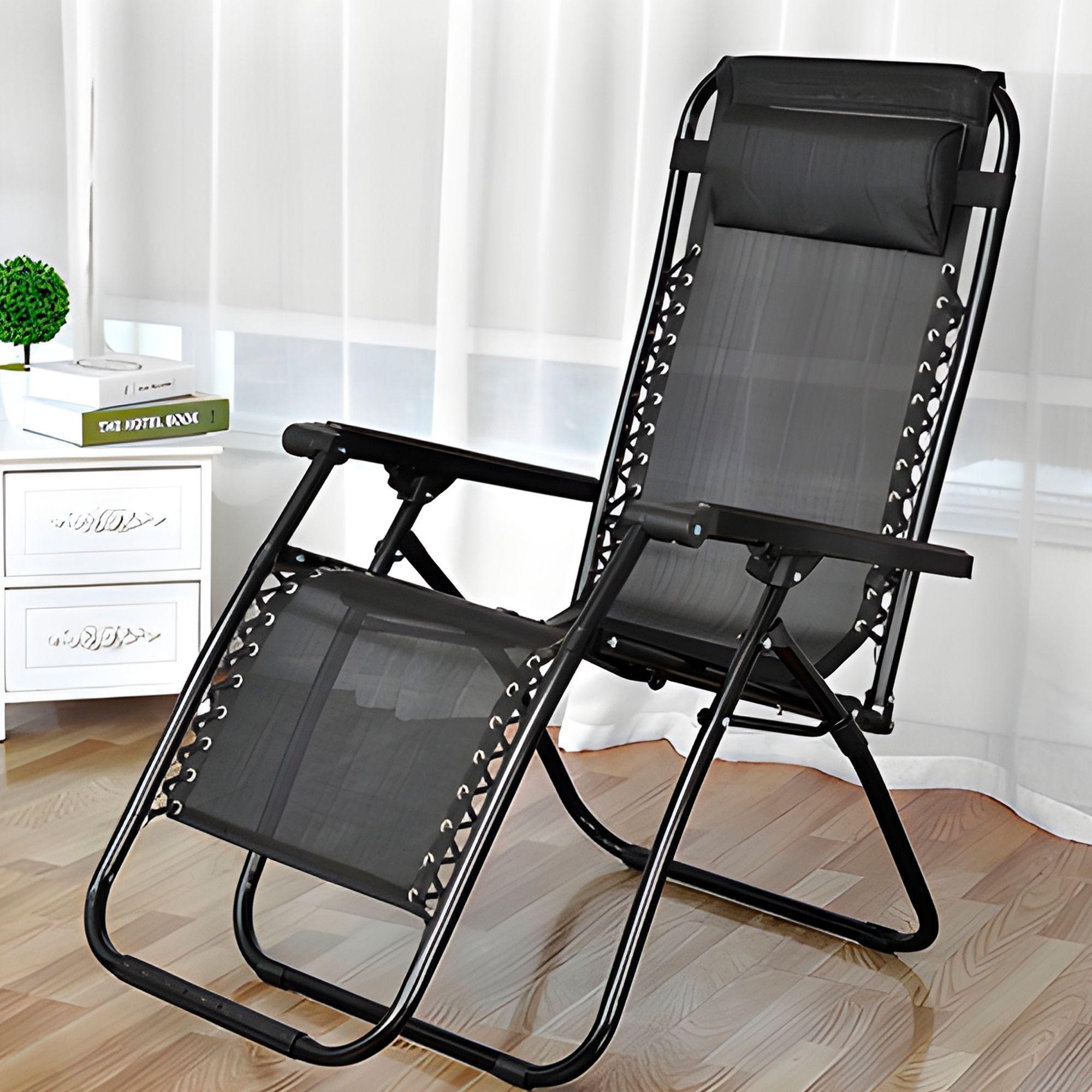 Silla Reposera Plegable Reforzada Playa Camping Terraza-2