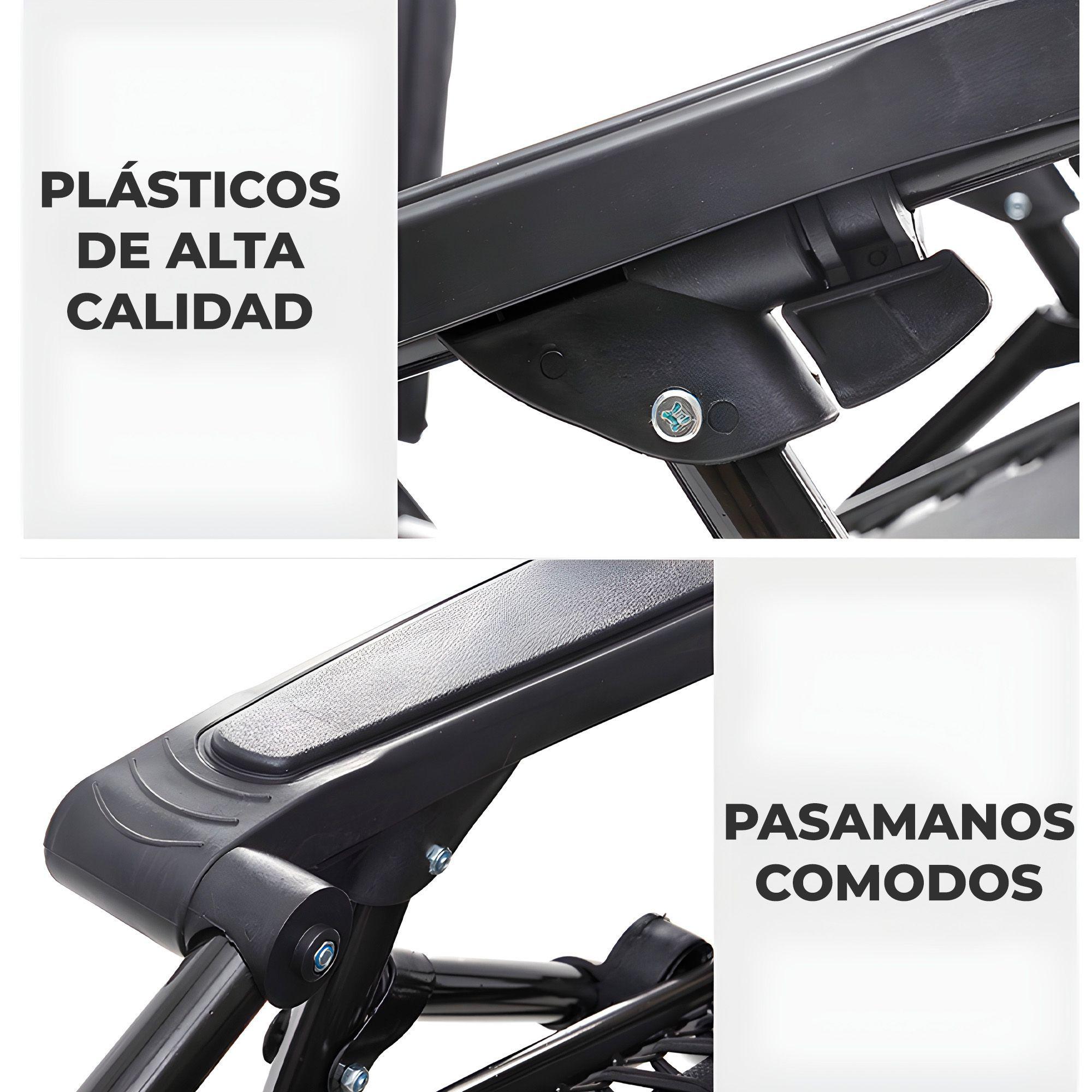 Silla Reposera Plegable Reforzada Playa Camping Terraza-9