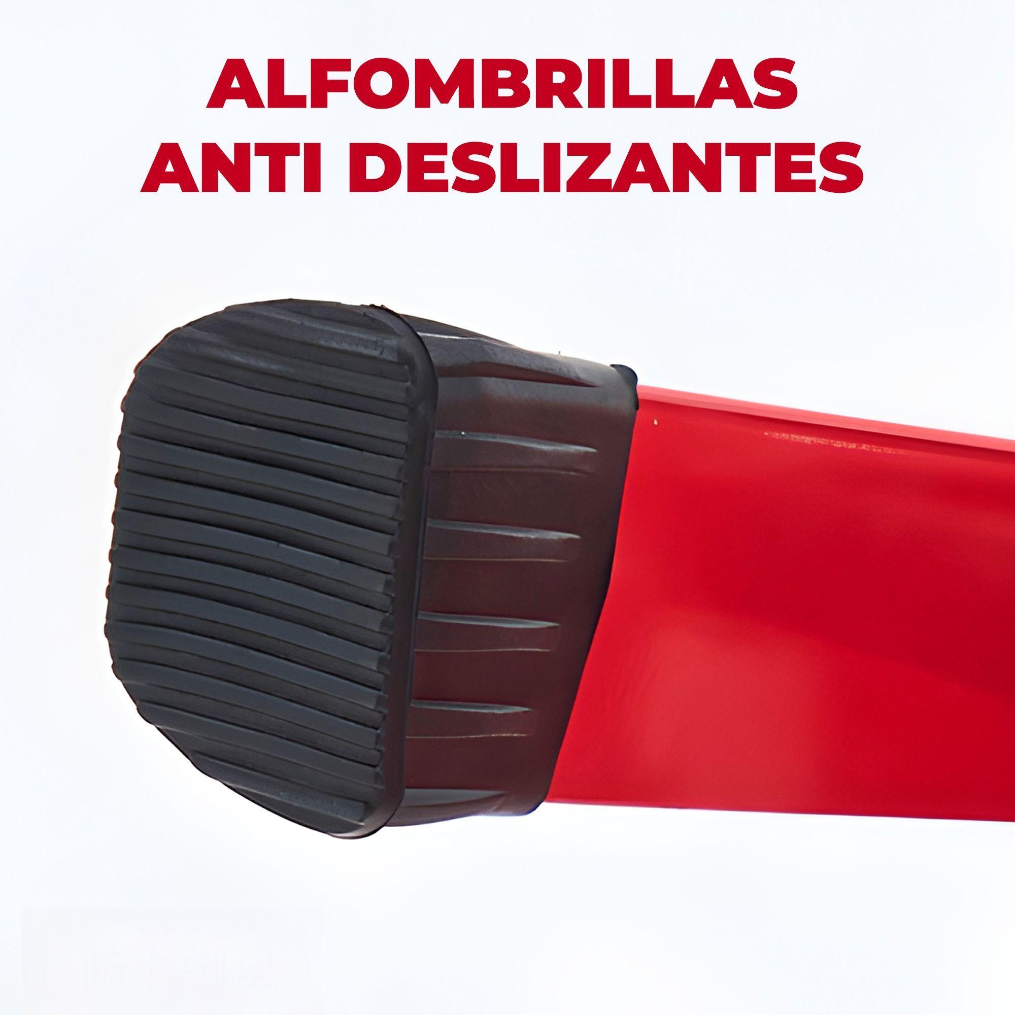 Escalera Plegable 4 Escalones Resistente Ferretería Hogar-5