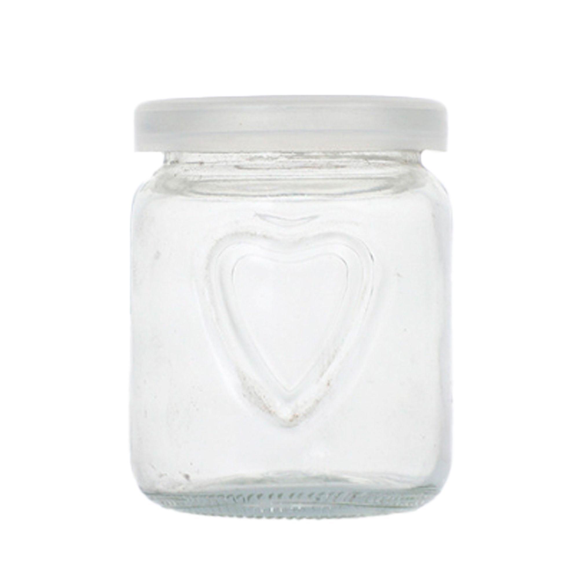 20 Frasco Vidrio Redondo Yogur 150ml Postres Tapa Plastica-0