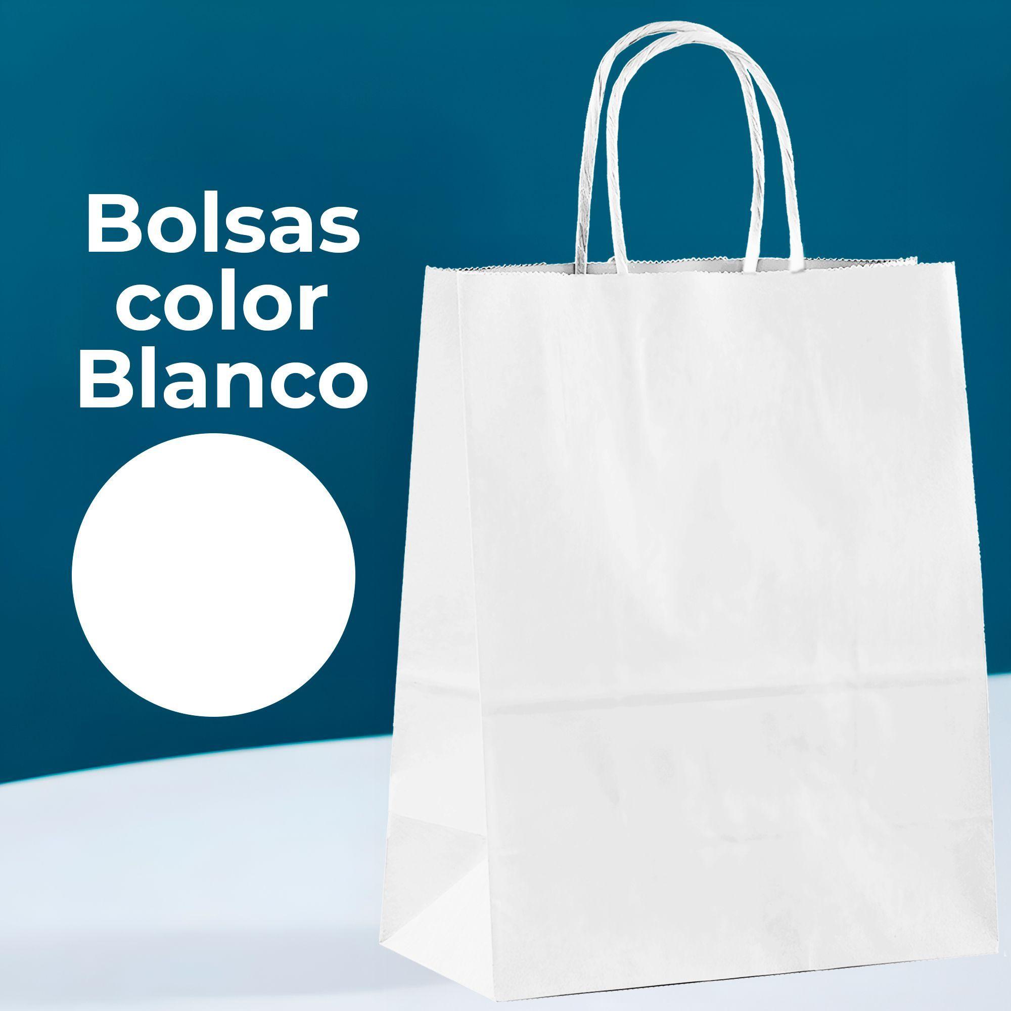 Bolsa Papel Kraft Ecologica Degradable 28x15x28 Cm Pack X30-3
