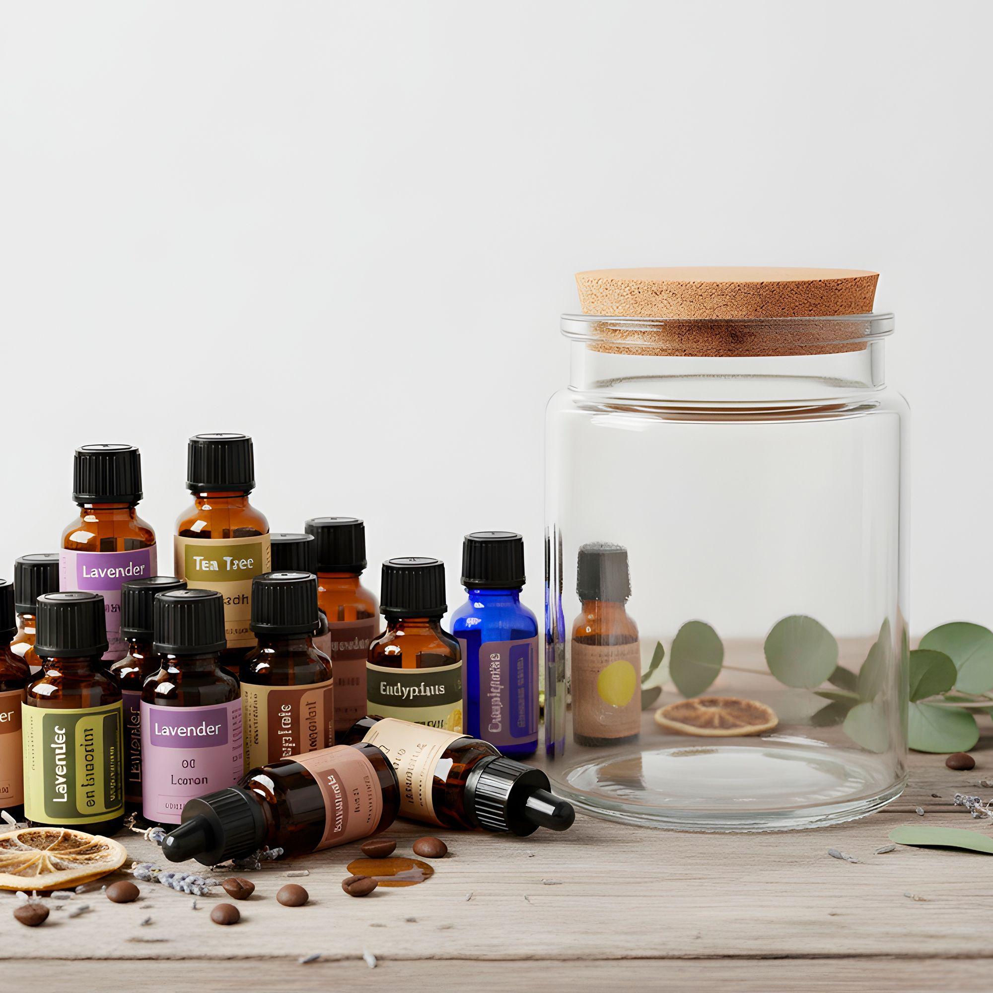 12 Frascos Porta Vela Vidrio Tapa De Corcho 200 Ml Colores-5