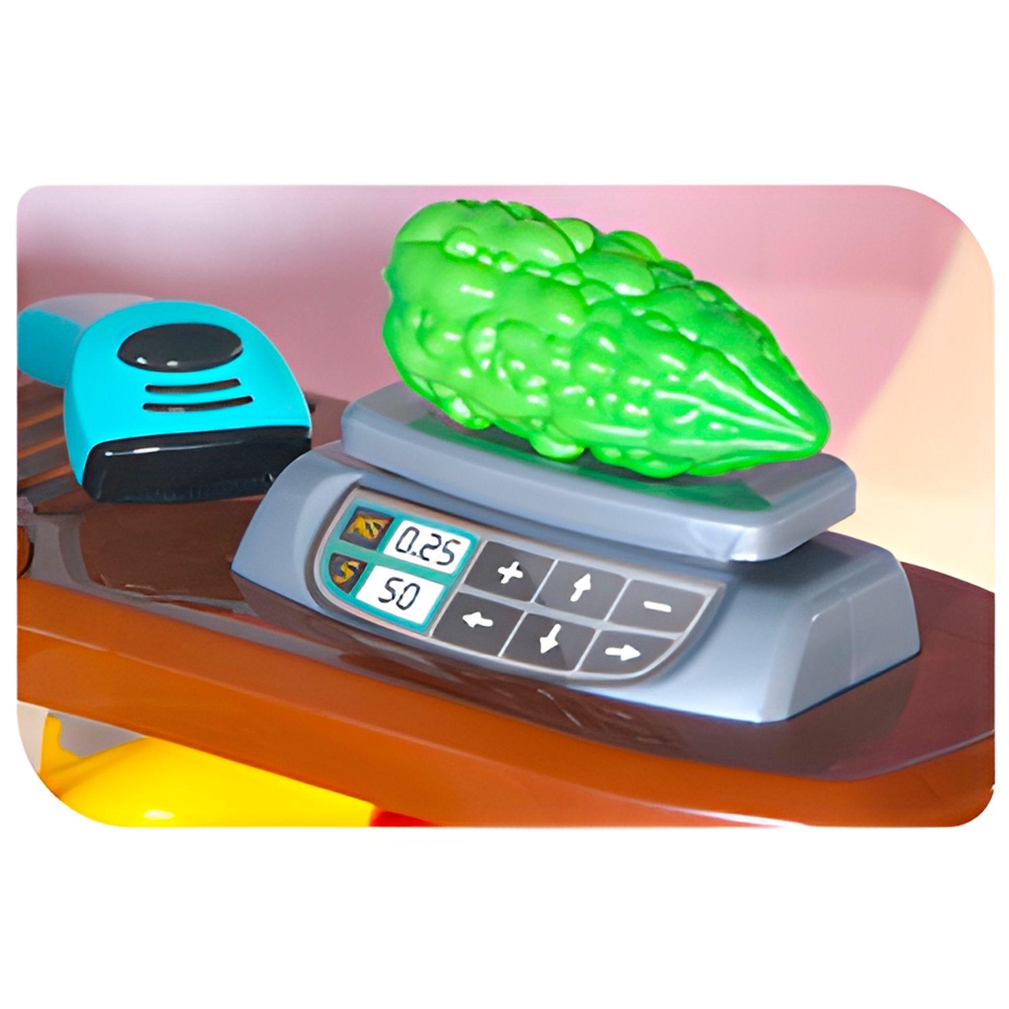 Set 48 Pcs Supermercado Carrito Alimentos Juguete Niños Colores-2