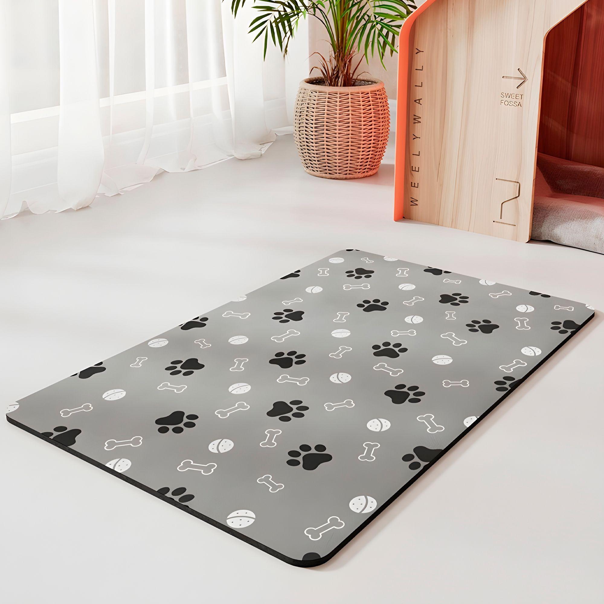 Alfombrillas Alimentación Absorbente Perros Diseños 40x60 Cm-2