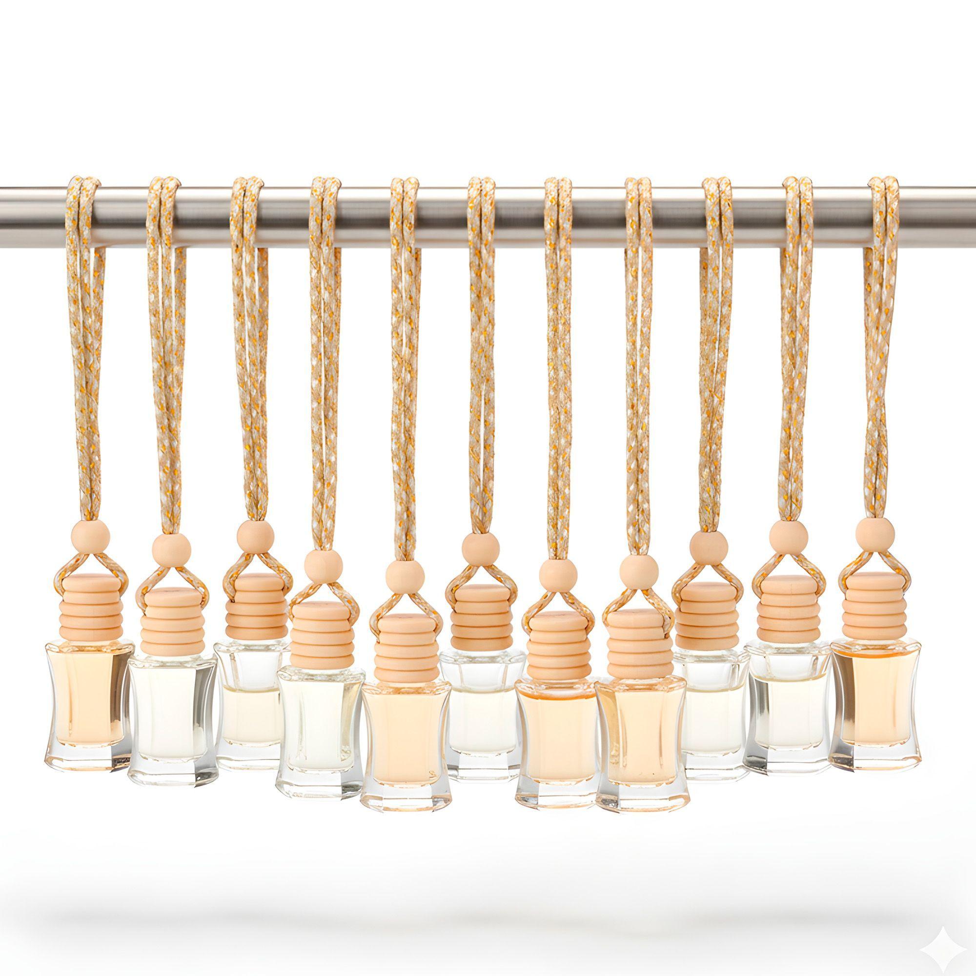 20 Frascos Difusores Auto Aromatizantes Aceite Lanyard 6ml-7