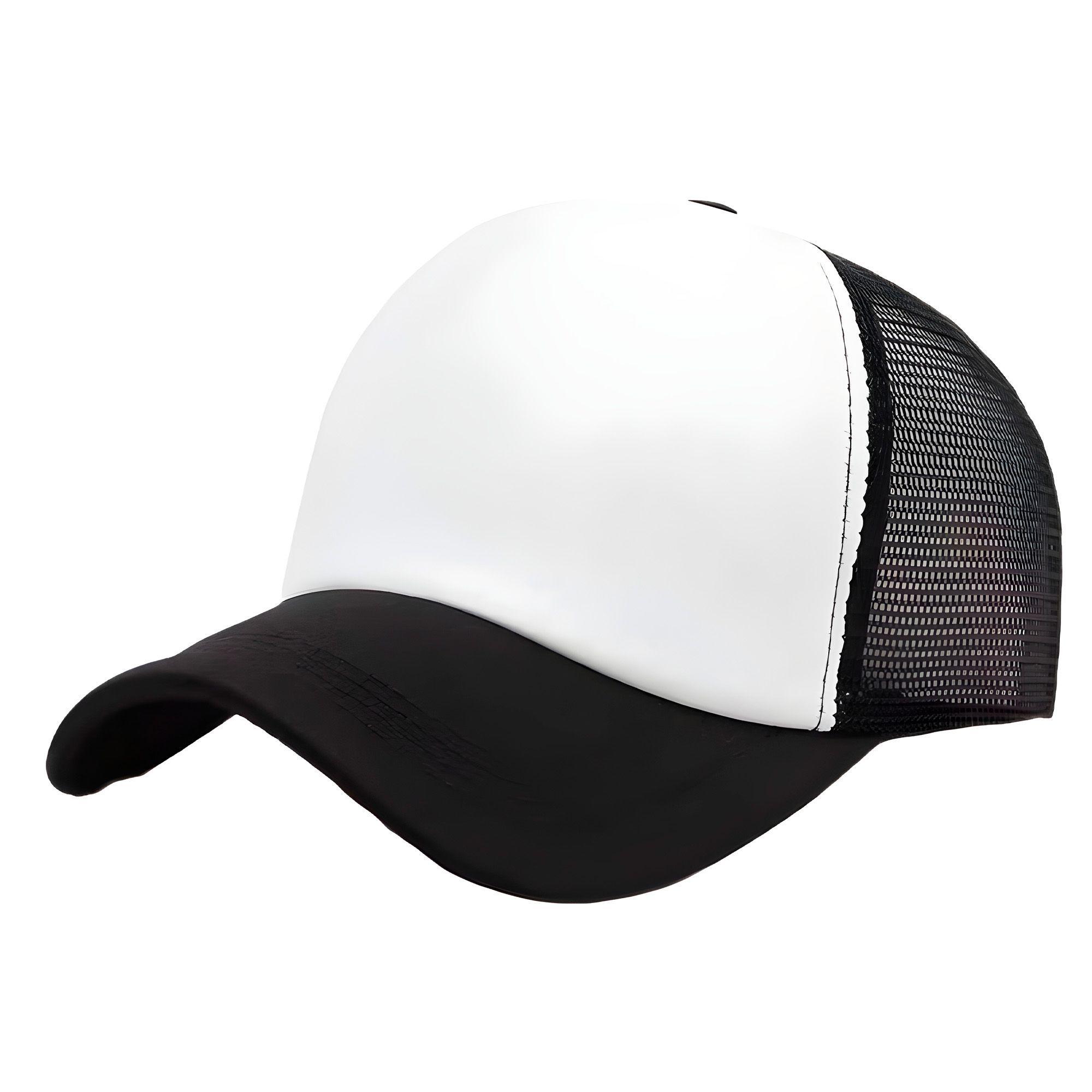 Gorro Jockey Gorra Bicolor Sublimación Malla Ajustable 3u-0