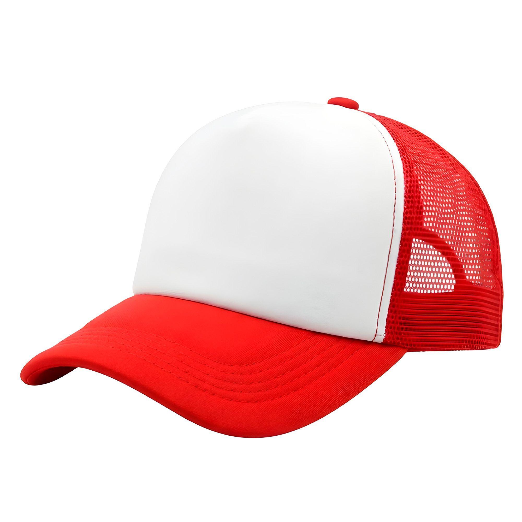 Gorro Jockey Gorra Bicolor Sublimación Malla Ajustable 3u-0
