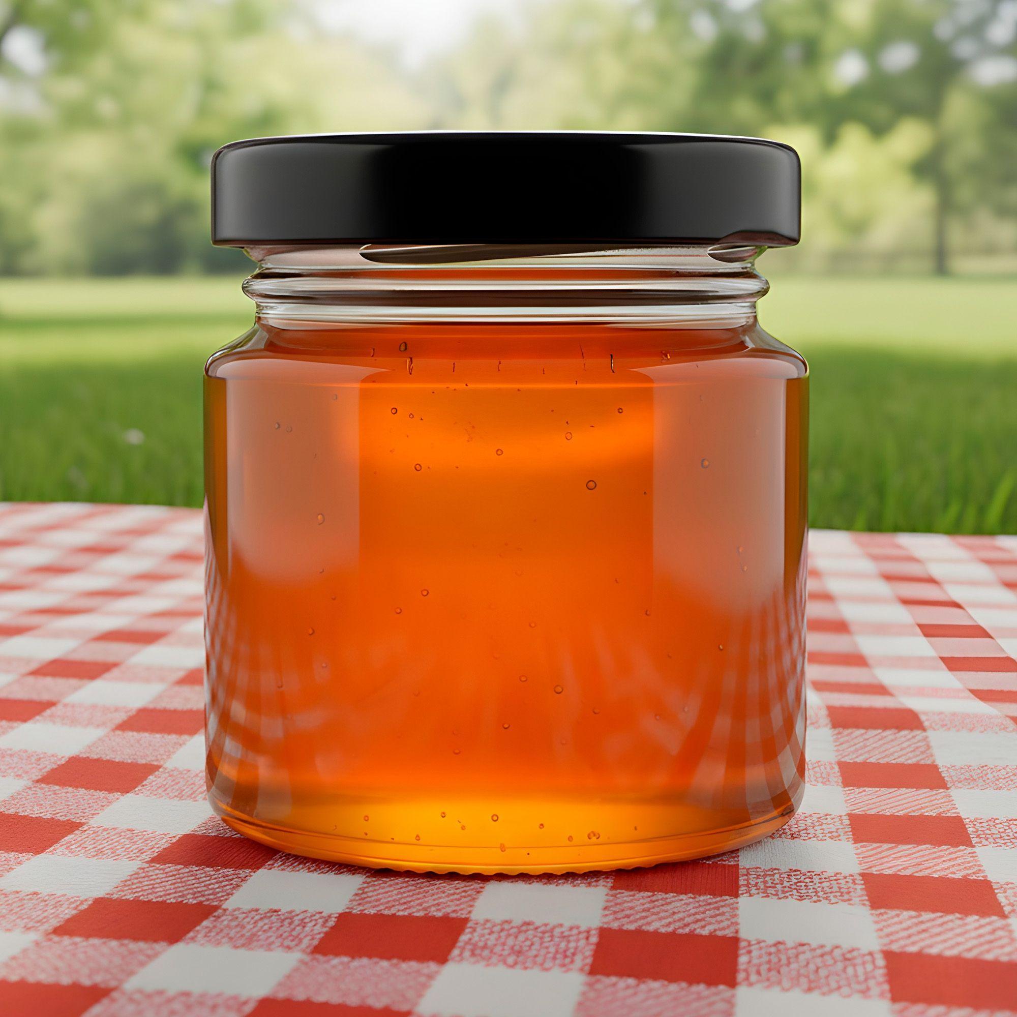 20 Frascos Vidrio Redondo Miel 50ml Mermelada Tapa Aluminio-2