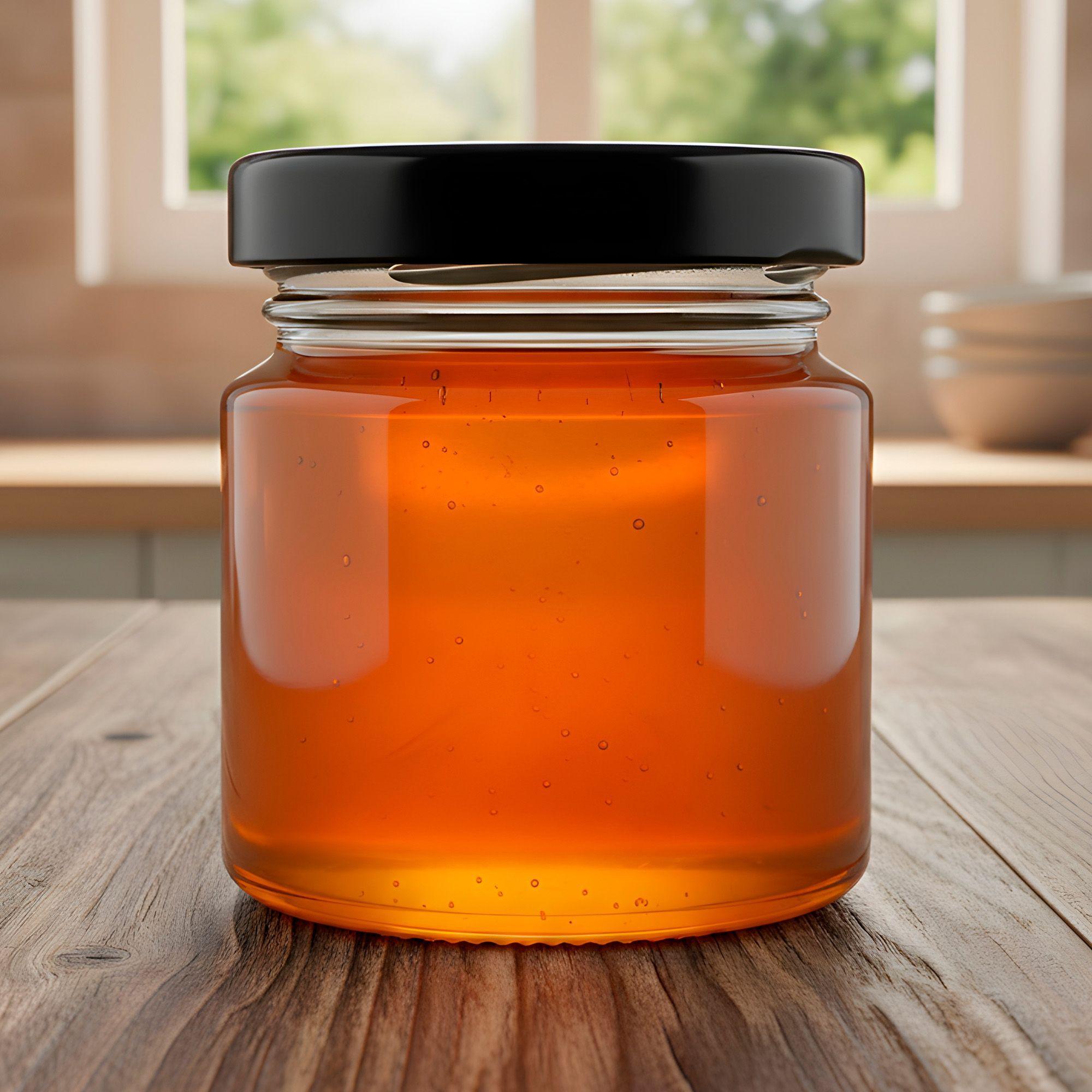20 Frascos Vidrio Redondo Miel 50ml Mermelada Tapa Aluminio-3