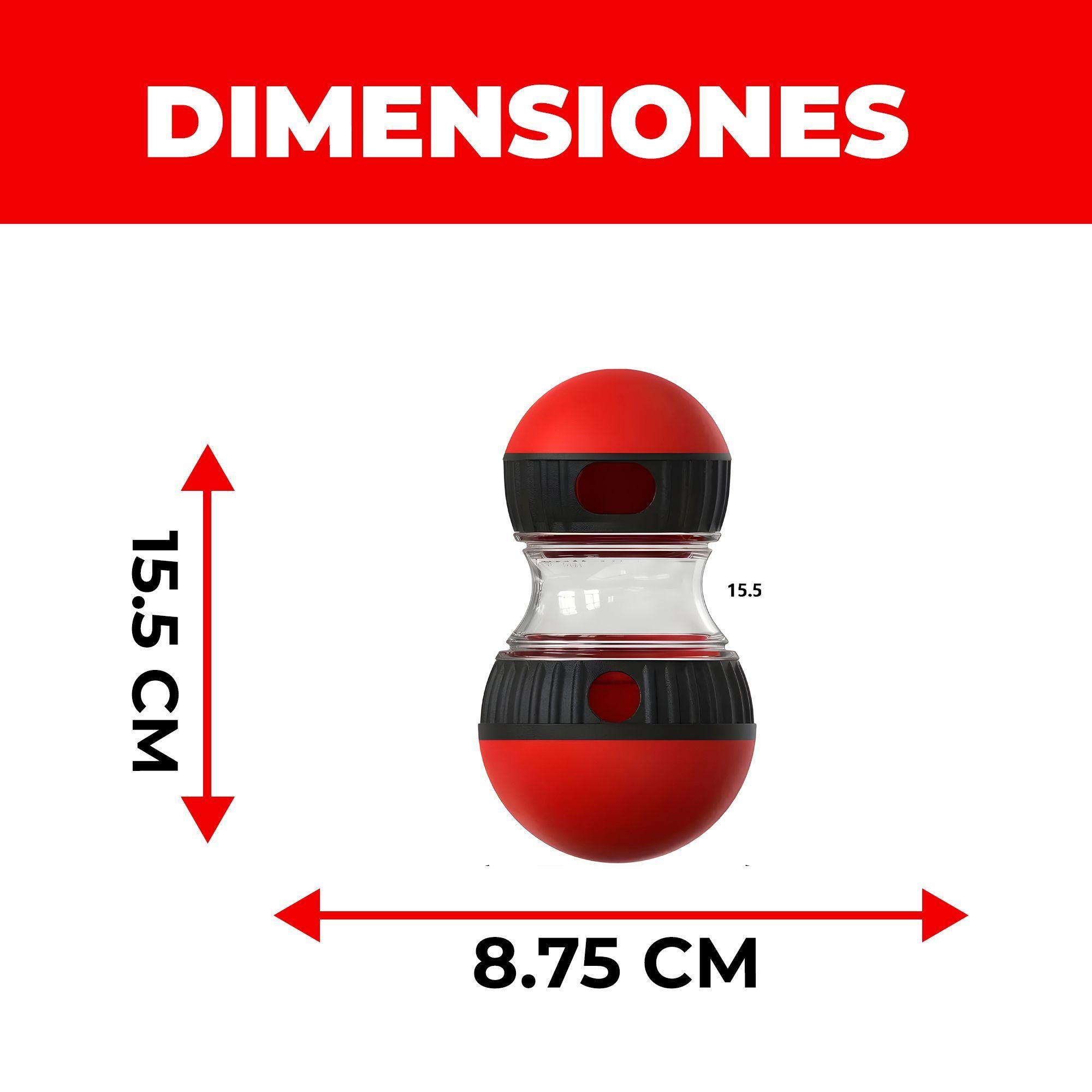 Juguete Perro Mascota Interactivo Dispensador Alimento-1