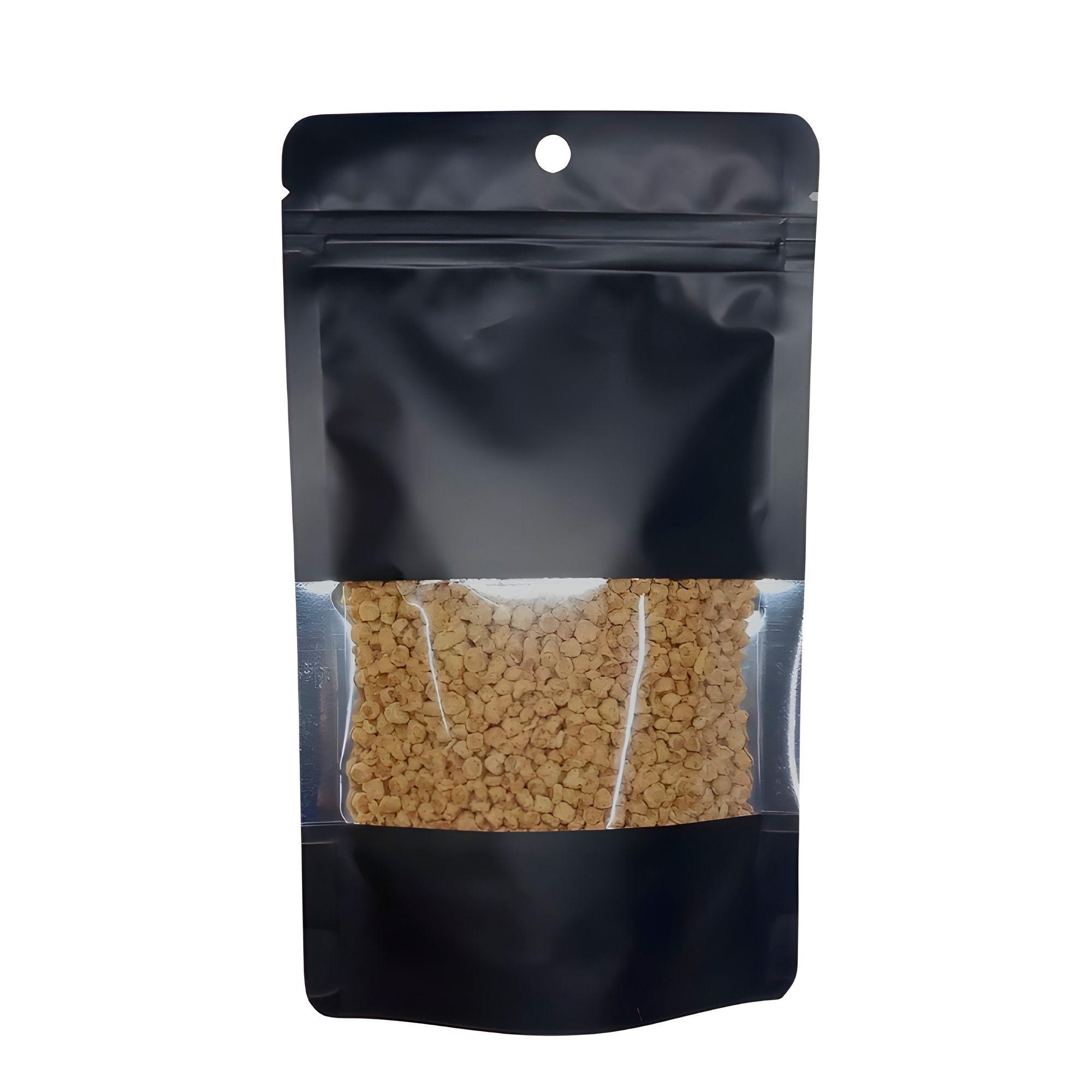 150 Bolsas Doypack Aluminio Hermetico Con Visor 18x26x8cm-1
