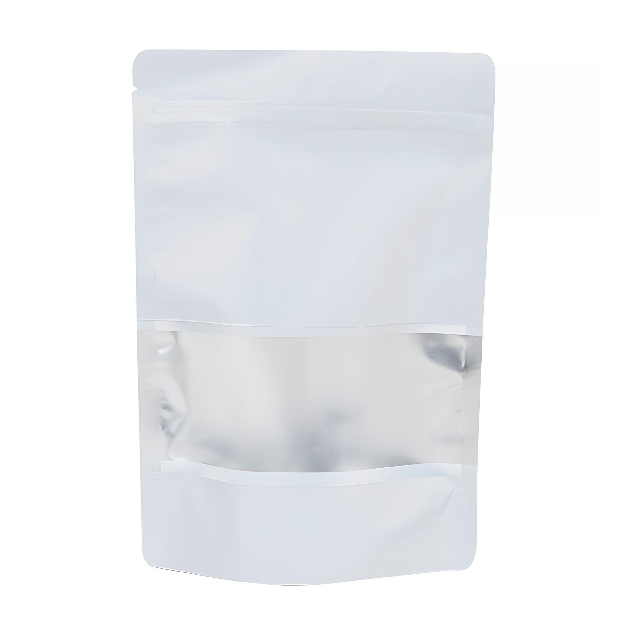 150 Bolsas Doypack Aluminio Hermetico Con Visor 18x26x8cm-0