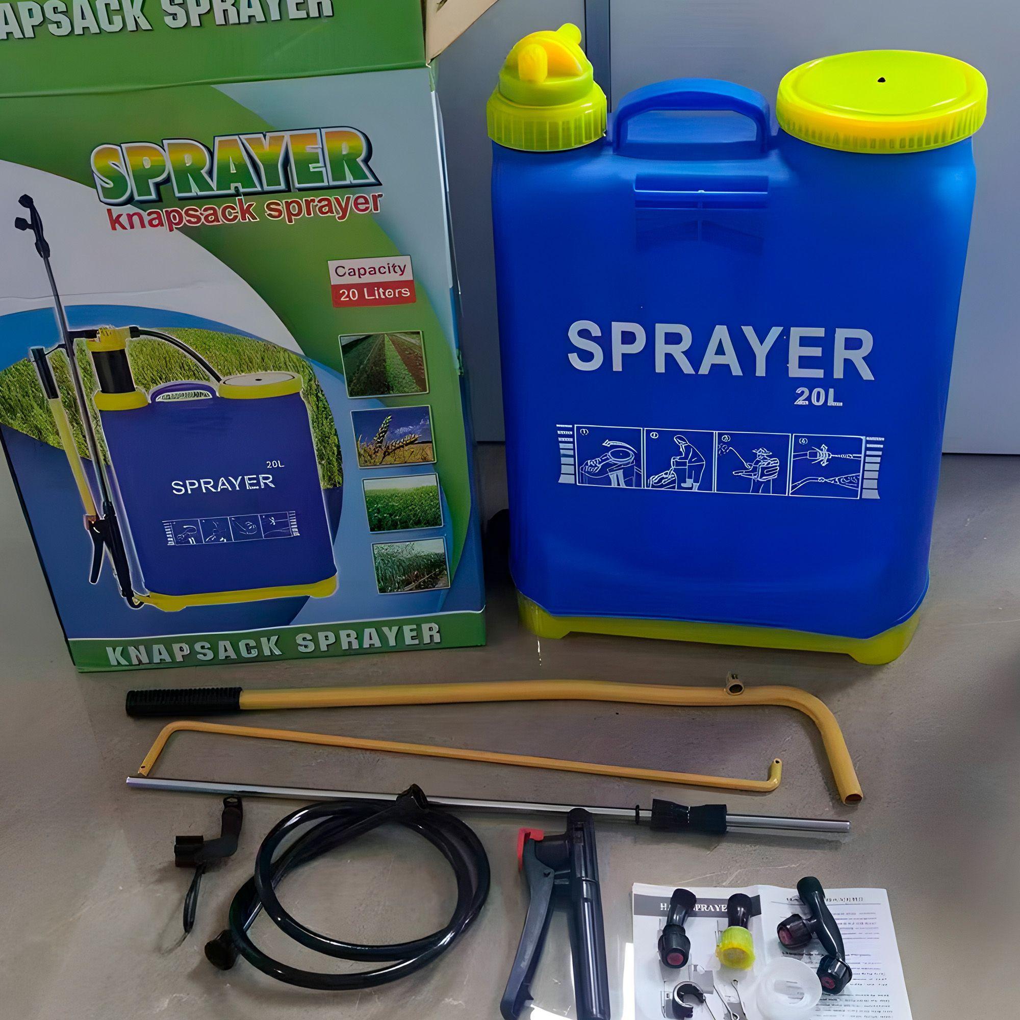 Fumigador Pulverizador Rociador 16 Litros Manual Azul-3