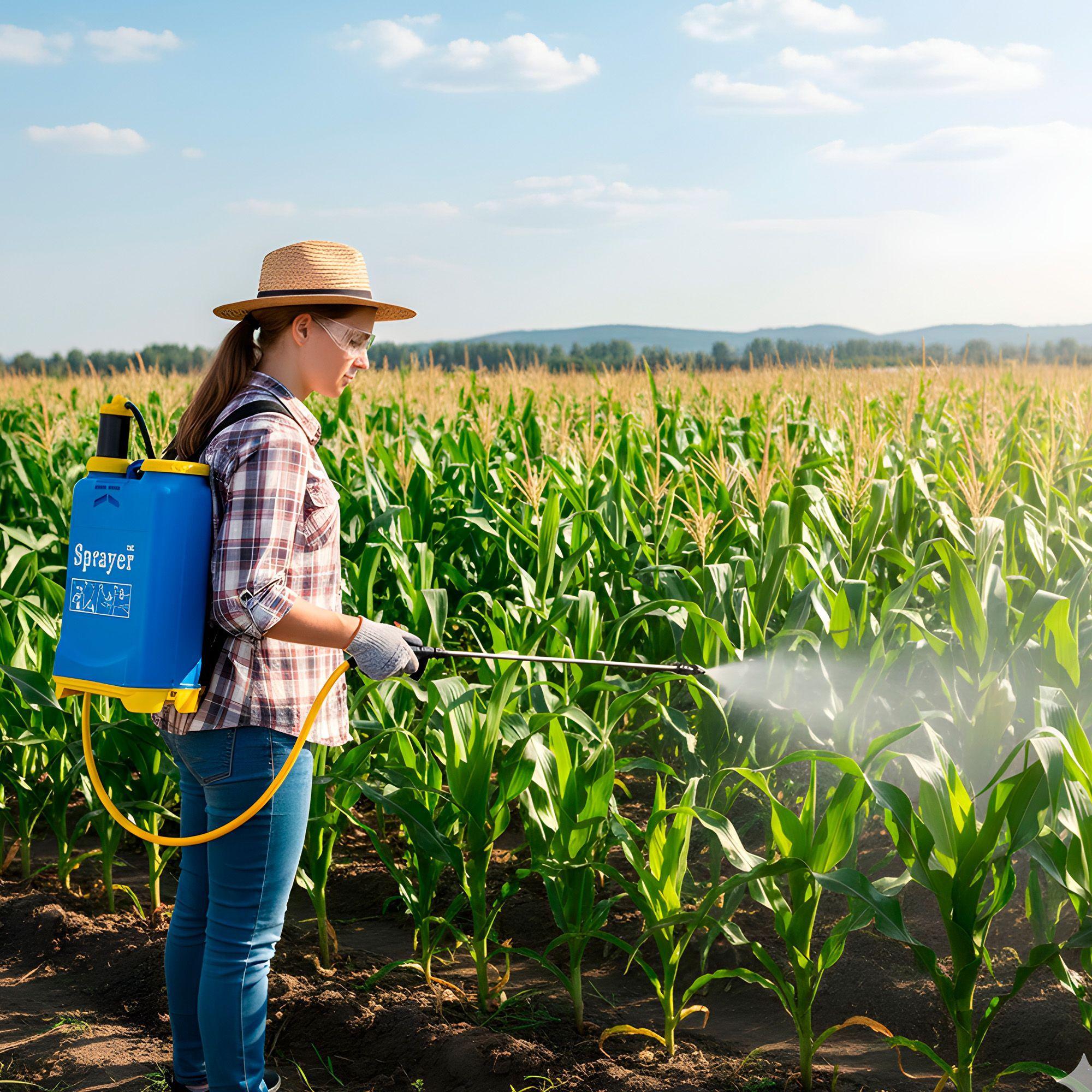 Fumigador Pulverizador Rociador 16 Litros Manual Azul-5