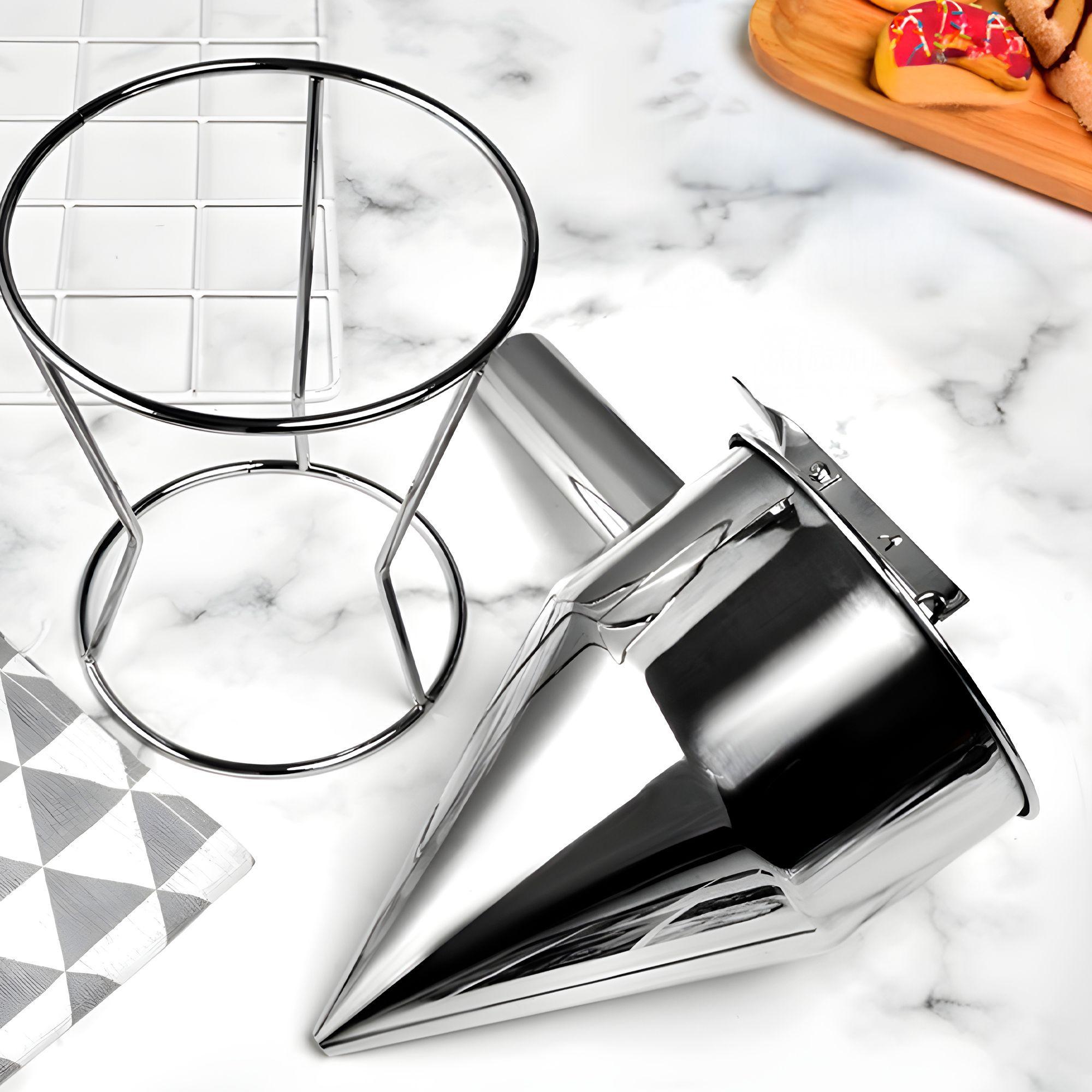Dispensador Embudo Vela Cera Parafina Acero Inox 1200ml-7
