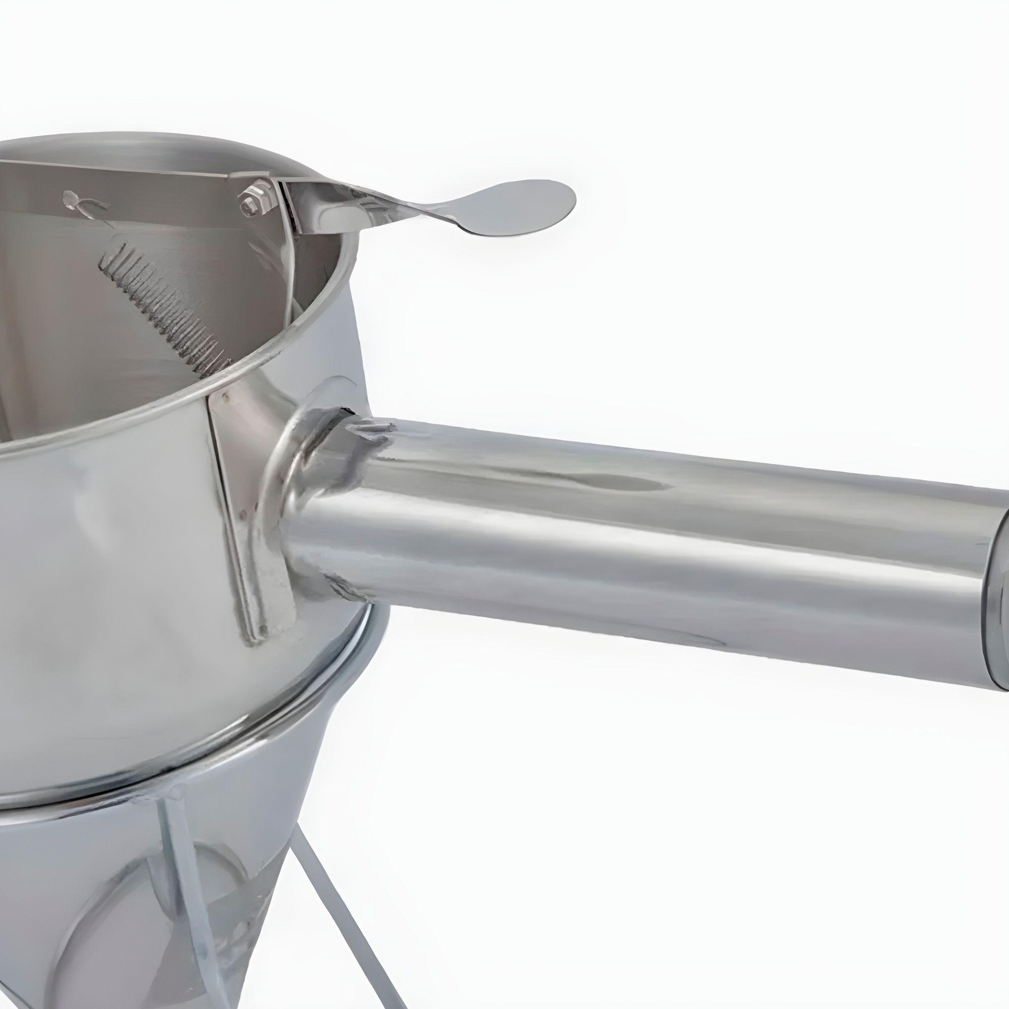 Dispensador Embudo Vela Cera Parafina Acero Inox 1200ml-8