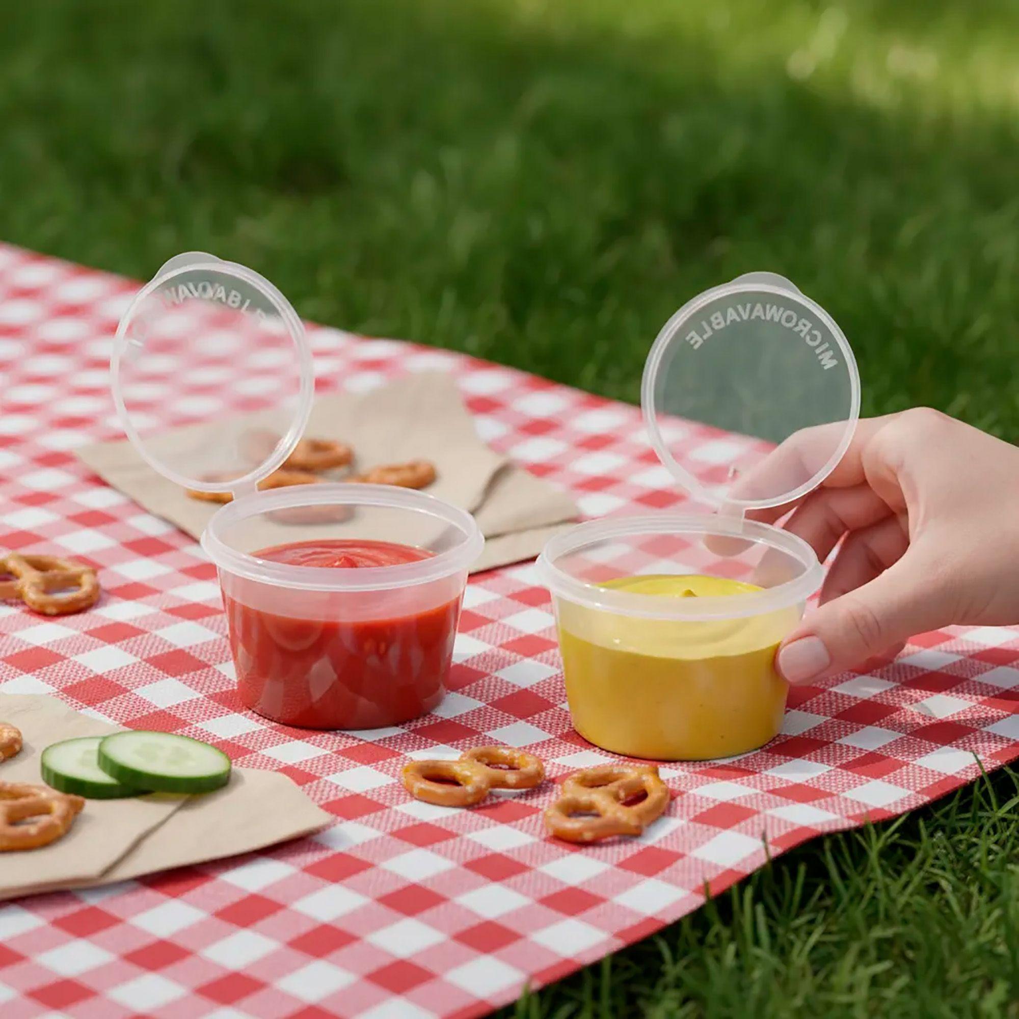 Pocillo Degustador Salsero Antiderrame Salsas 40ml 100u-2