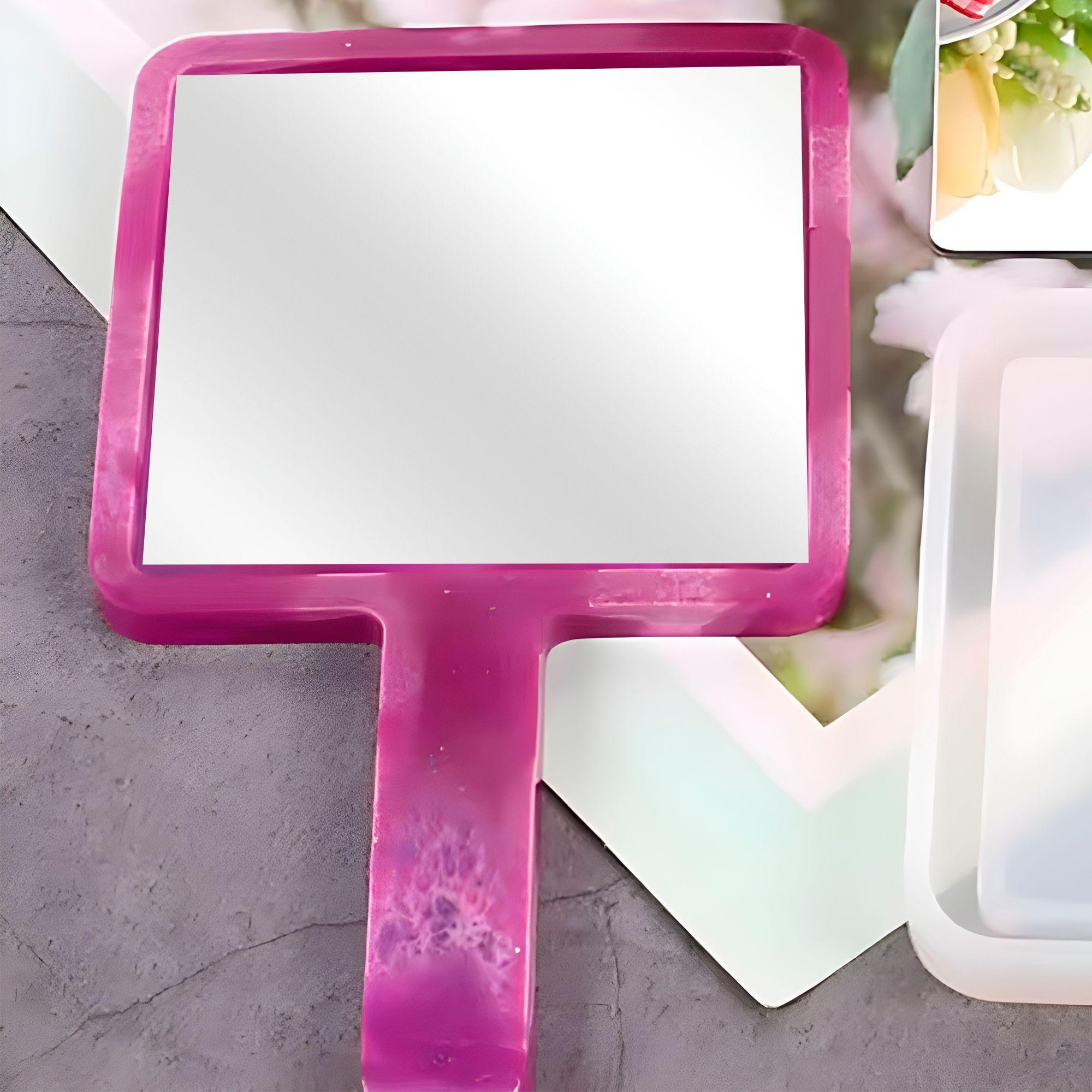 10 Espejos Forma Cuadrado Para Moldes Silicona 7 8 X 7 8 Cm-2