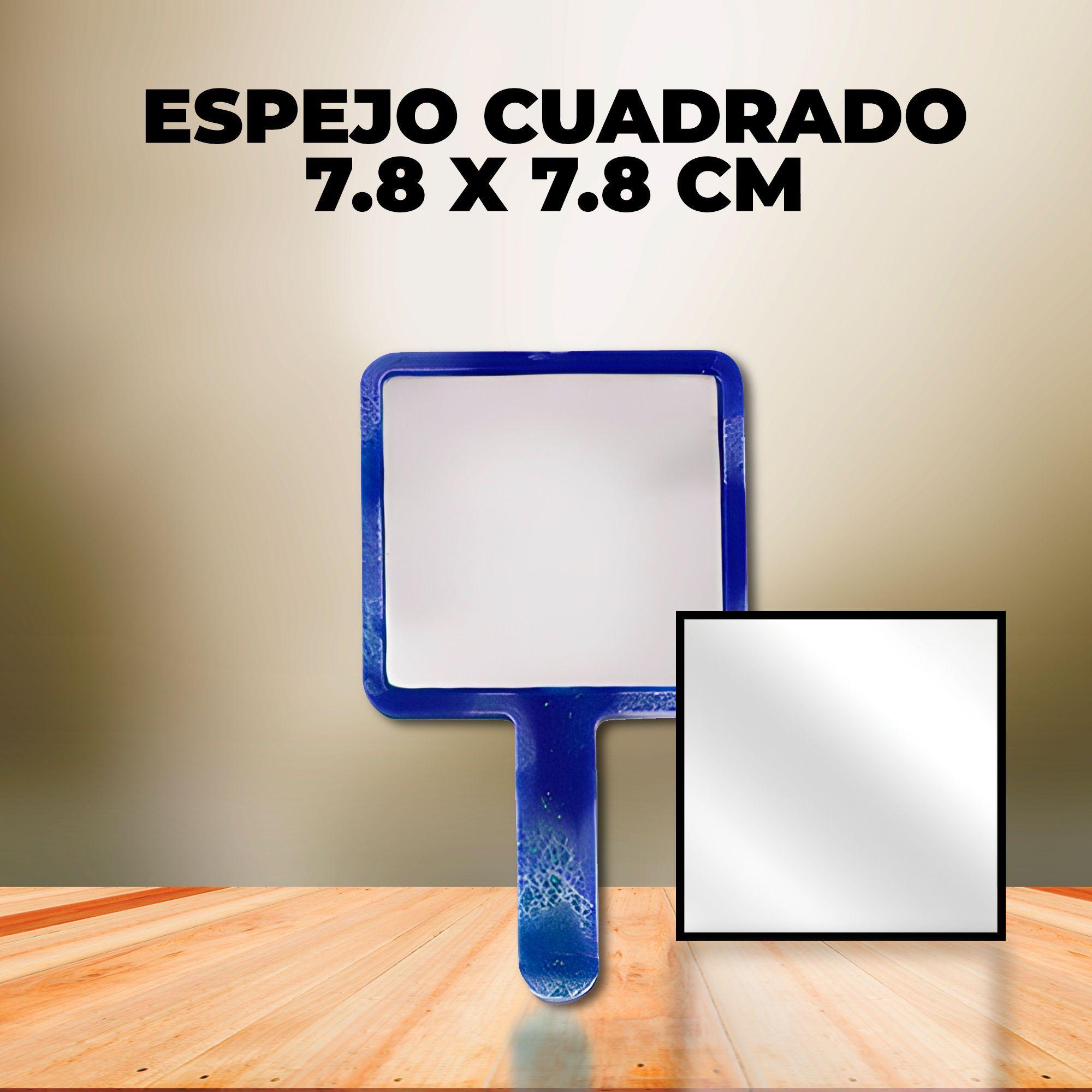 10 Espejos Forma Cuadrado Para Moldes Silicona 7 8 X 7 8 Cm-7