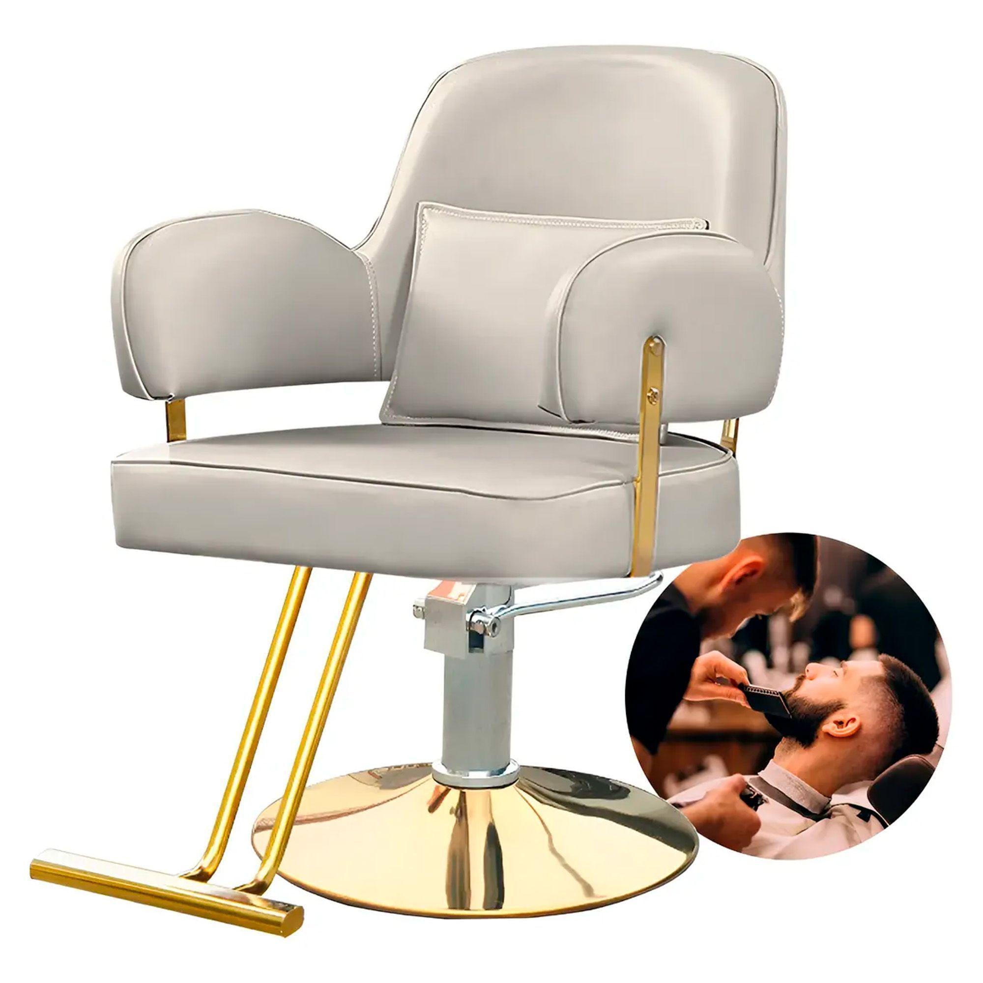 Sillón De Peluquería Y Barberia Hidráulico Profesional-0