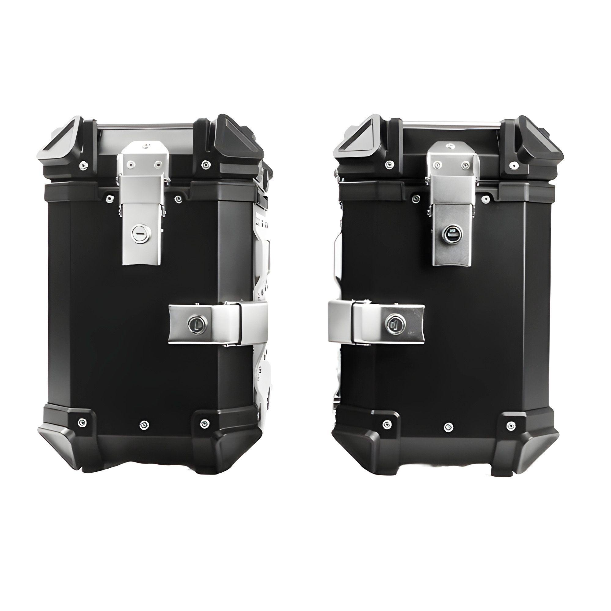 Maleta Top Case Superior Moto Motocicleta 38lt Xseries Negra-5