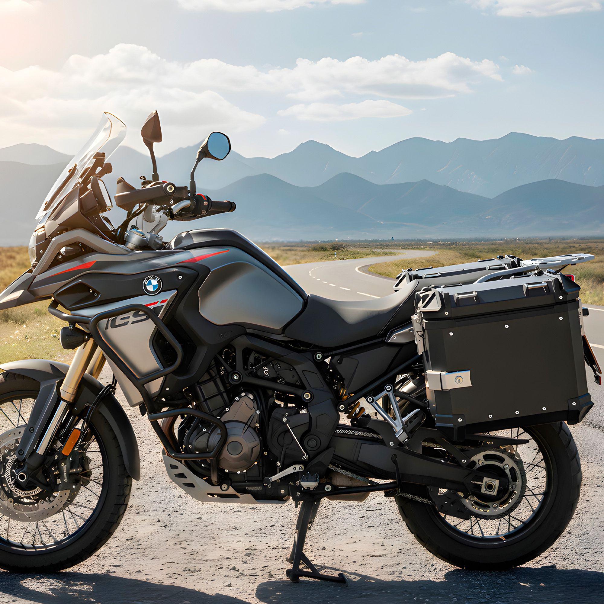 Maleta Top Case Superior Moto Motocicleta 38lt Xseries Negra-6