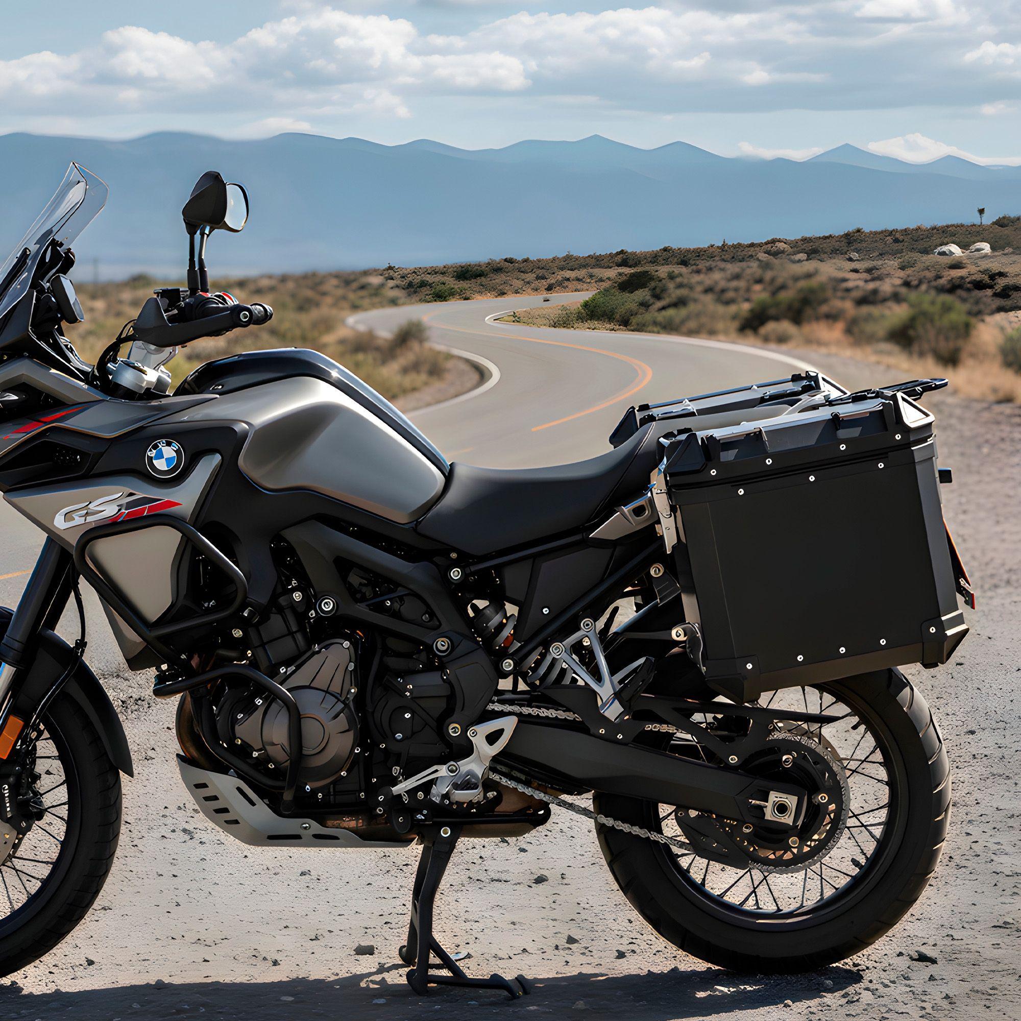 Maleta Top Case Superior Moto Motocicleta 38lt Xseries Negra-7