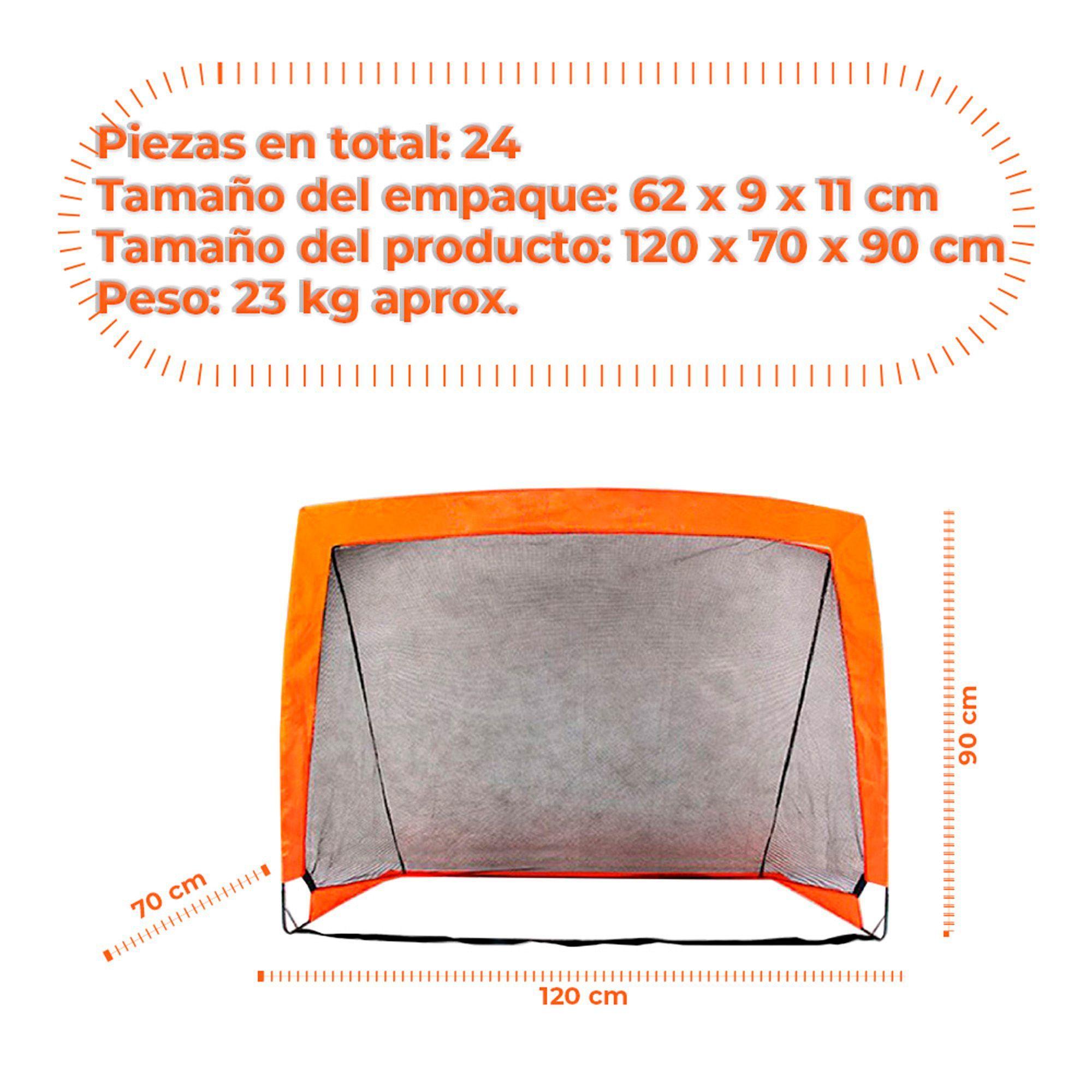 Arco De Fútbol Plegable Portería Portátil Juguete Para Niños-3