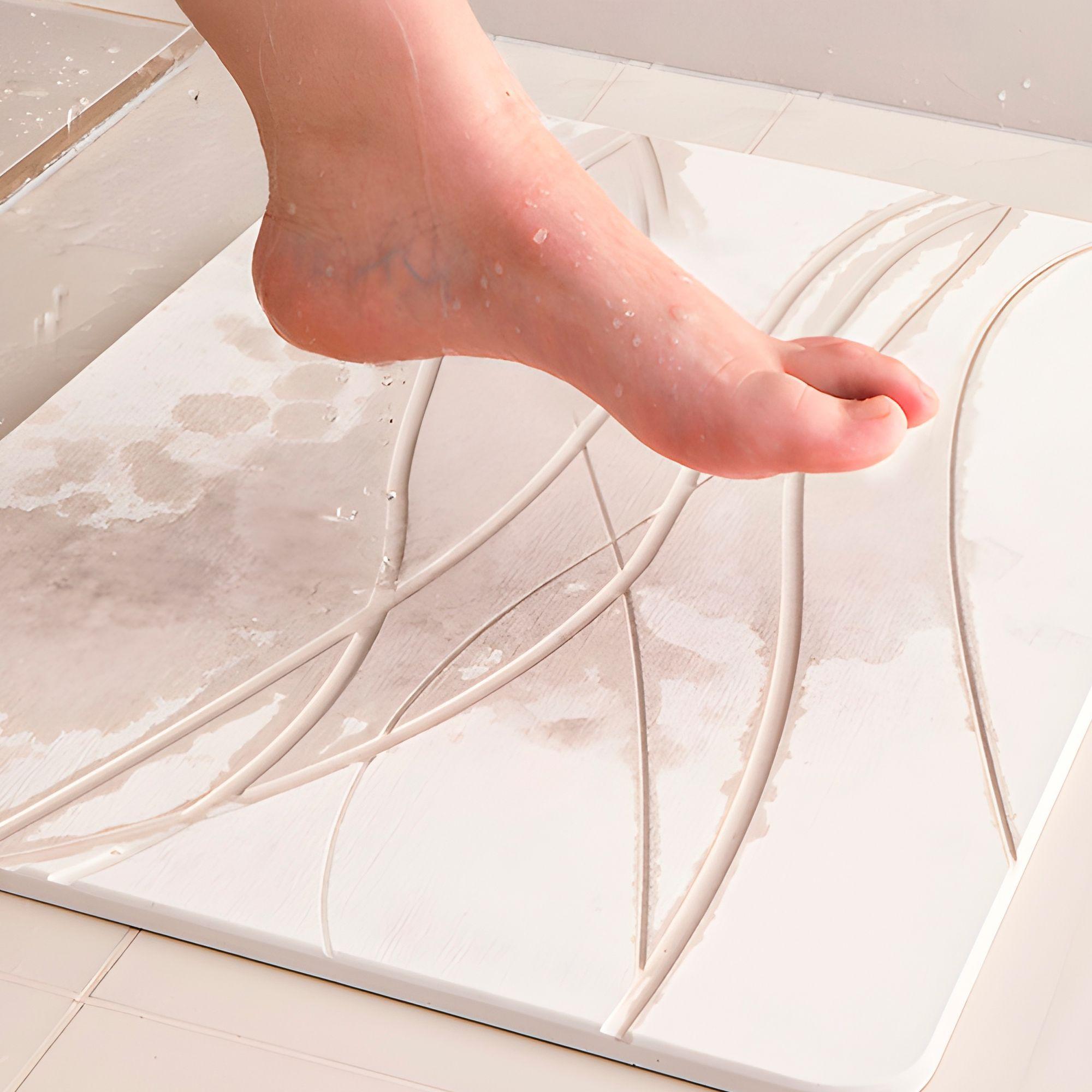 Alfombra Salida De Bano Absorbente Piedra Diatomita 60x39cm-3