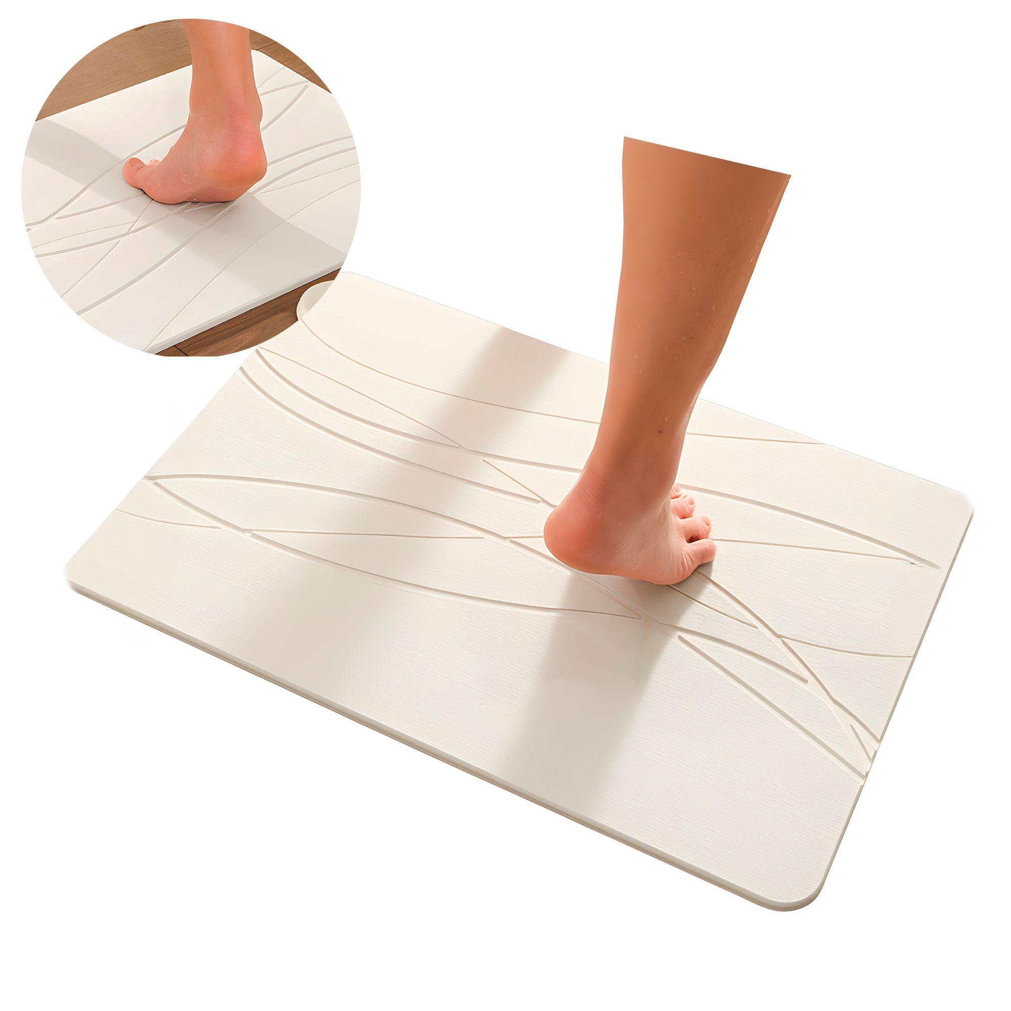 Alfombra Salida De Bano Absorbente Piedra Diatomita 60x39cm-6