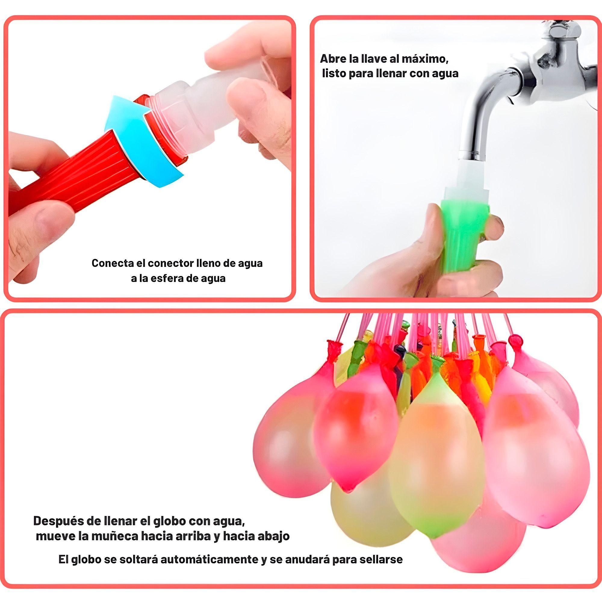 Globos Látex Ramos Bombitas De Agua Happy Ballons Pack 333u-7