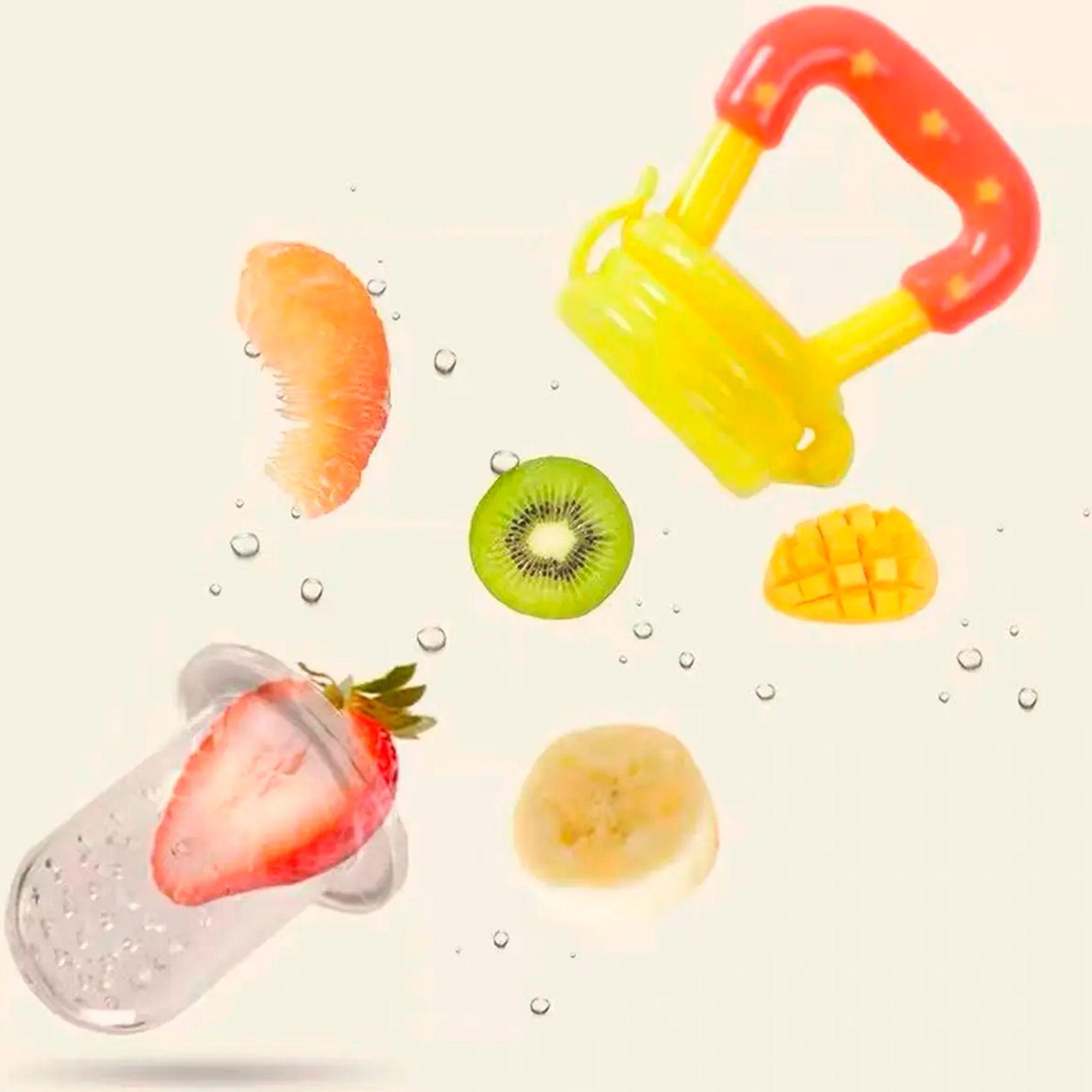 Chupete De Silicona Para Frutas Bebes Pack 3 Unidades-2