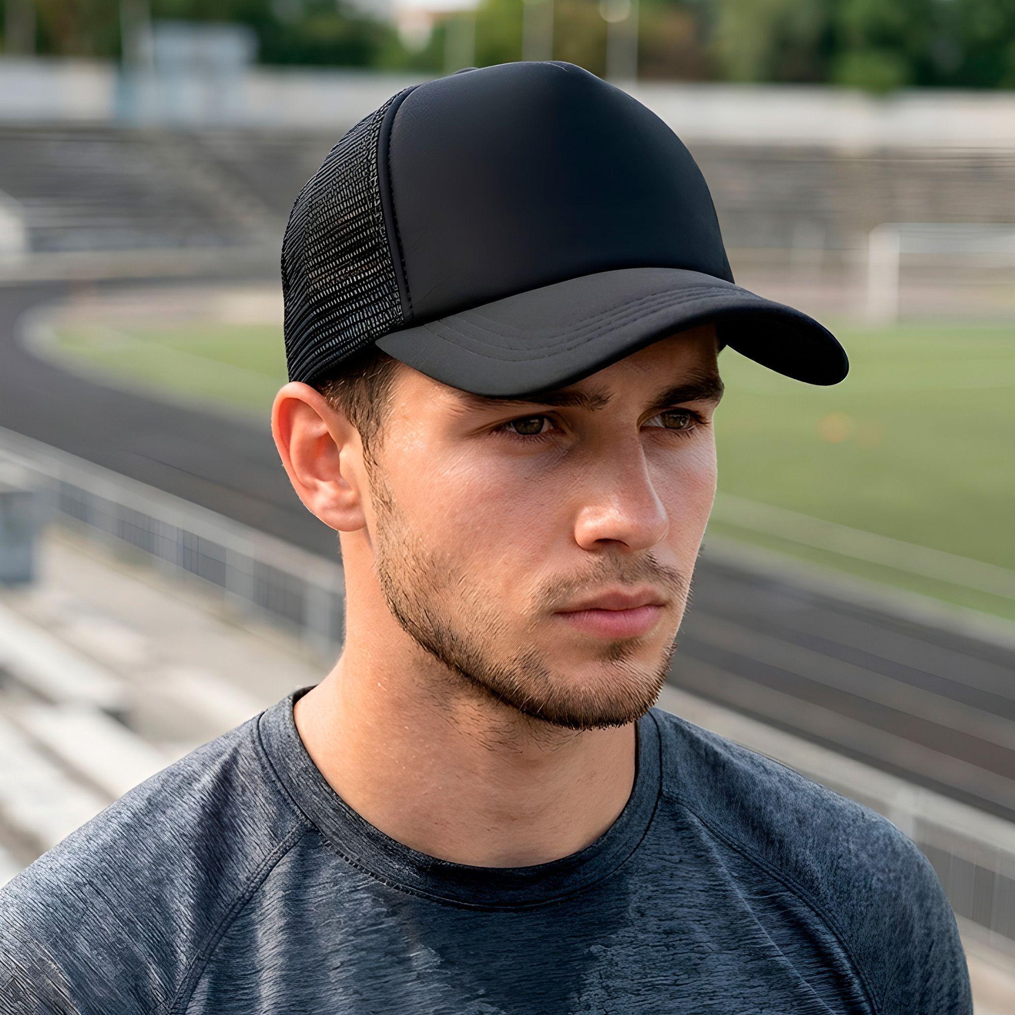 Gorro Jockey Malla Camionero Trucker Deportes Colores 3u-7