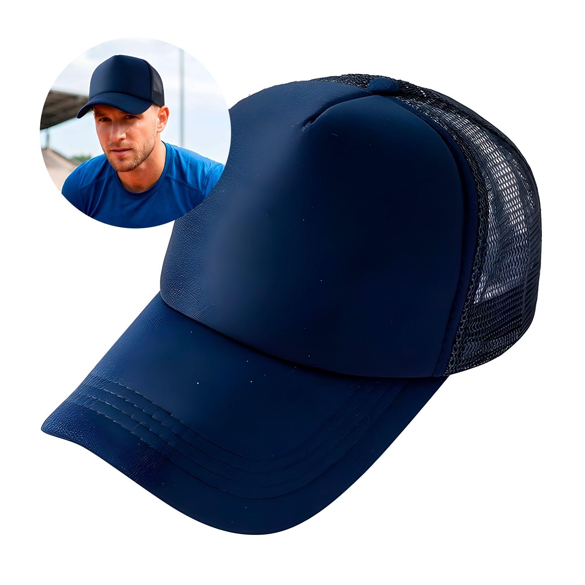 Gorro Jockey Malla Camionero Trucker Deportes Colores 3u-0