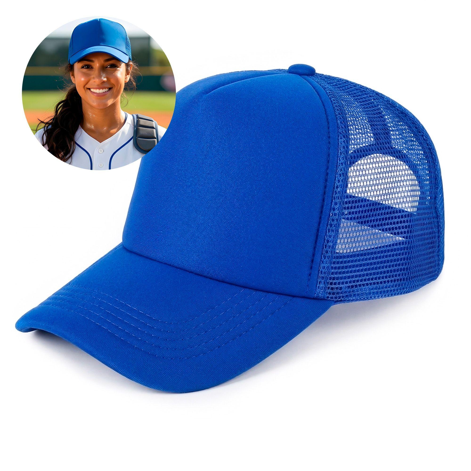 Gorro Jockey Malla Camionero Trucker Deportes Colores 3u-0