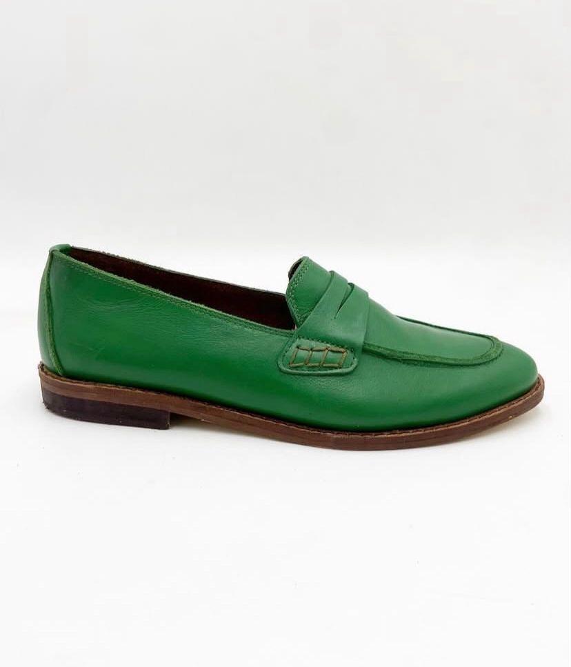 Mocasines verde claro-2