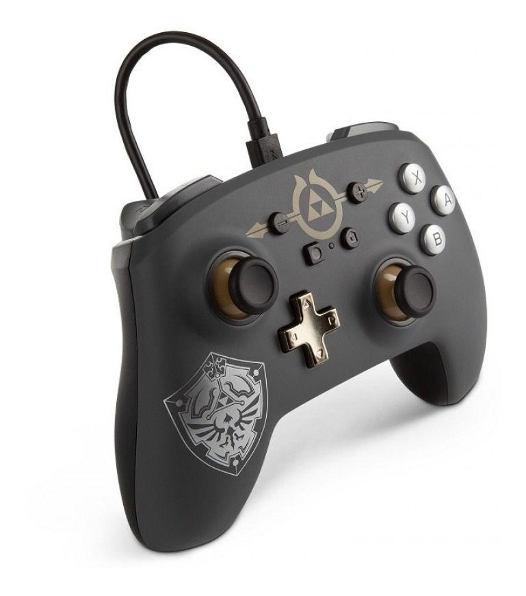 Control Powera  Wired - Switch- Zelda Hylian Shield - Sniper-1