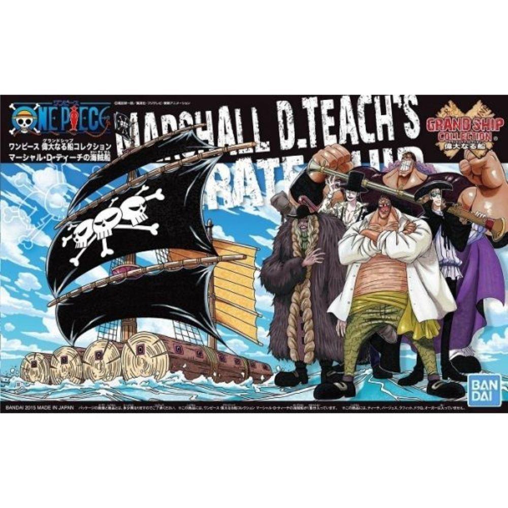 GRAND SHIP COLLECTION MARSHALL D. TEACH'S SHIP. BANDAI HOBBY-3