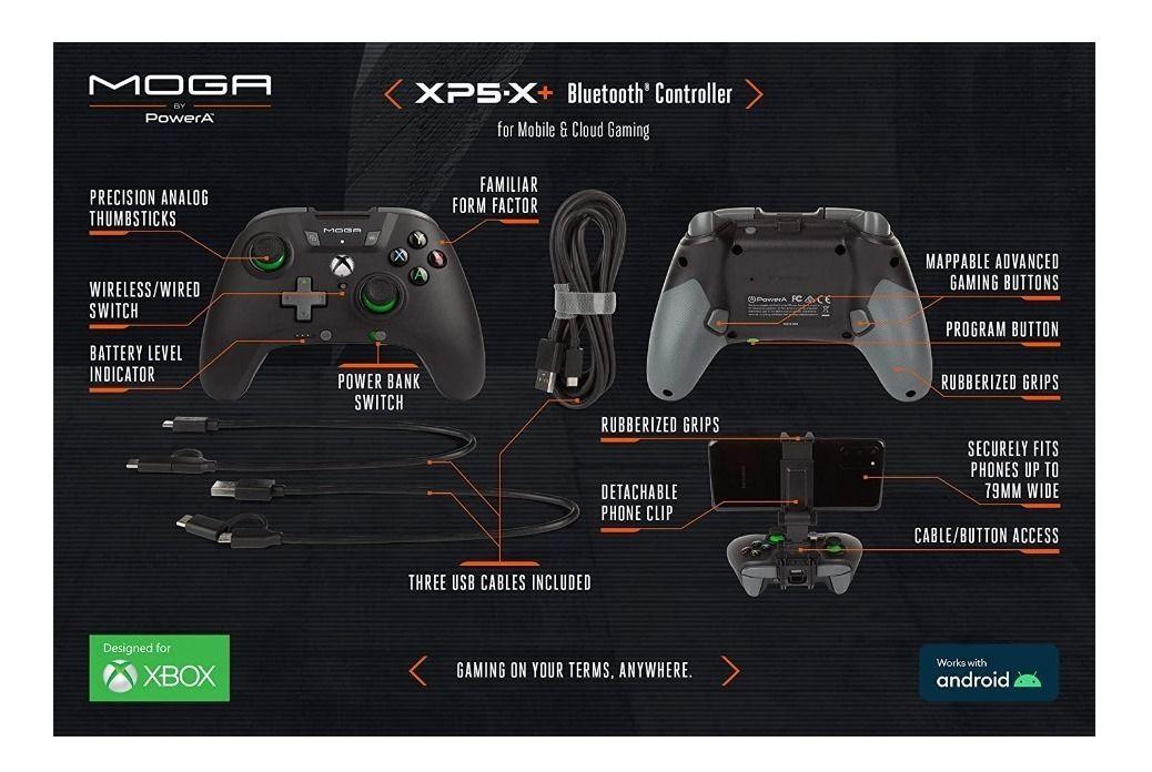 Control Powera Moga Xp5-x Plus - Android/win10 - Sniper-4