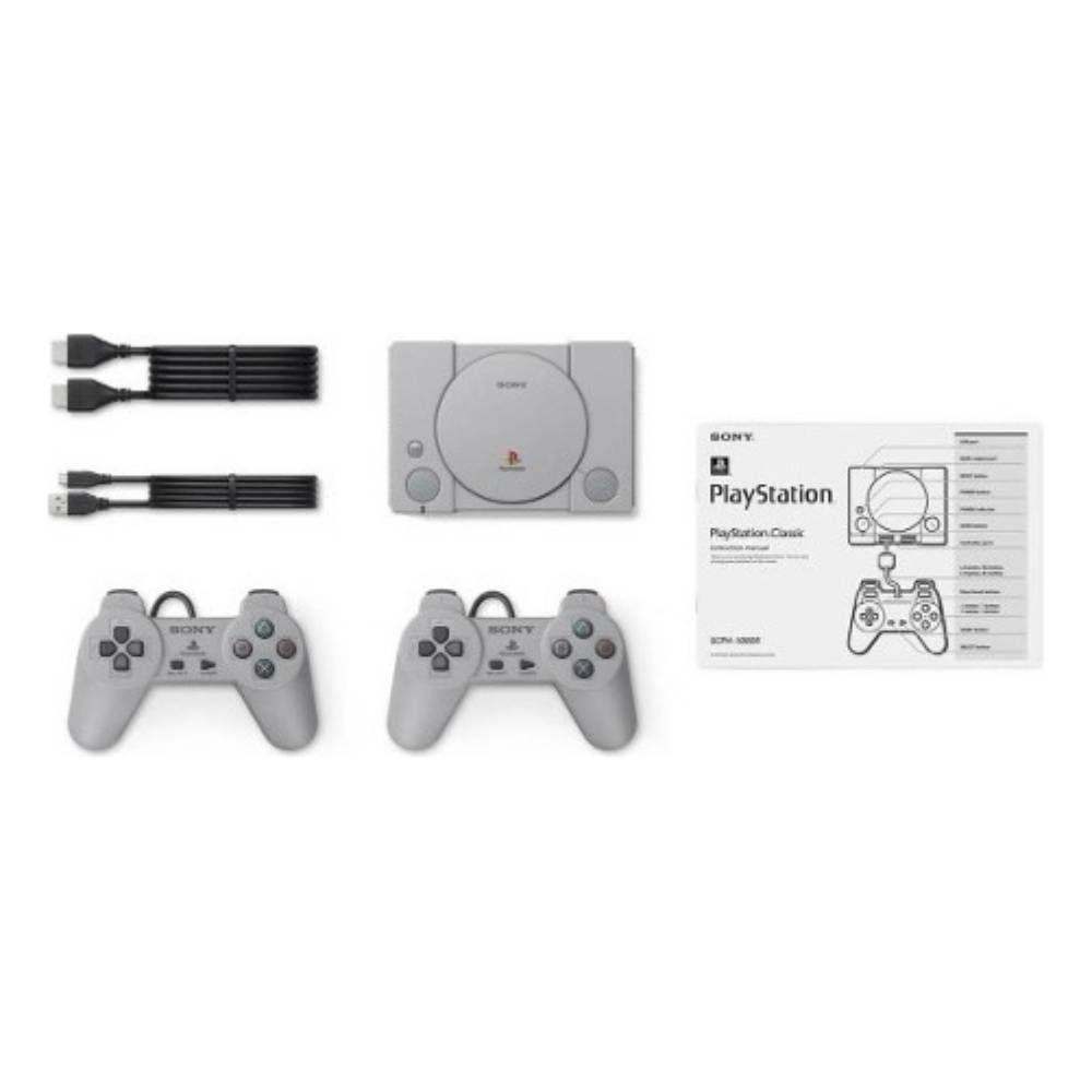 Playstation  Classic Mini + 2 Controles + 20 Juegos - Sniper-2