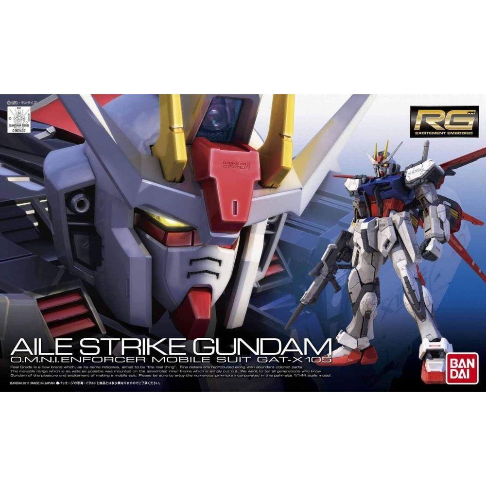 MODEL KIT RG 1/144 AILE STRIKE GUNDAM BANDAI HOBBY-1