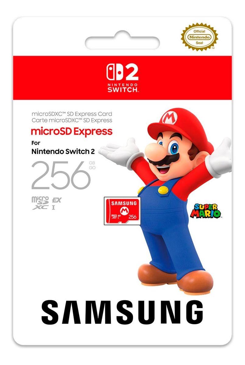 Memoria Microsd Samsung Express Card 256gb Para Switch 2-0