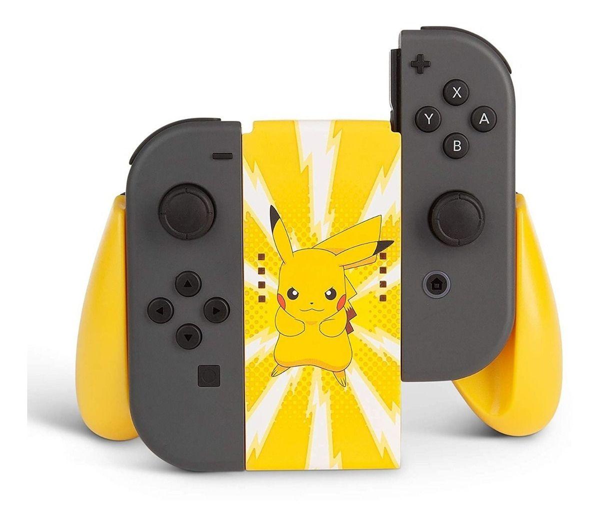 Joy-con Comfort Grip Powera Pokemon Pikachu - Sniper-3